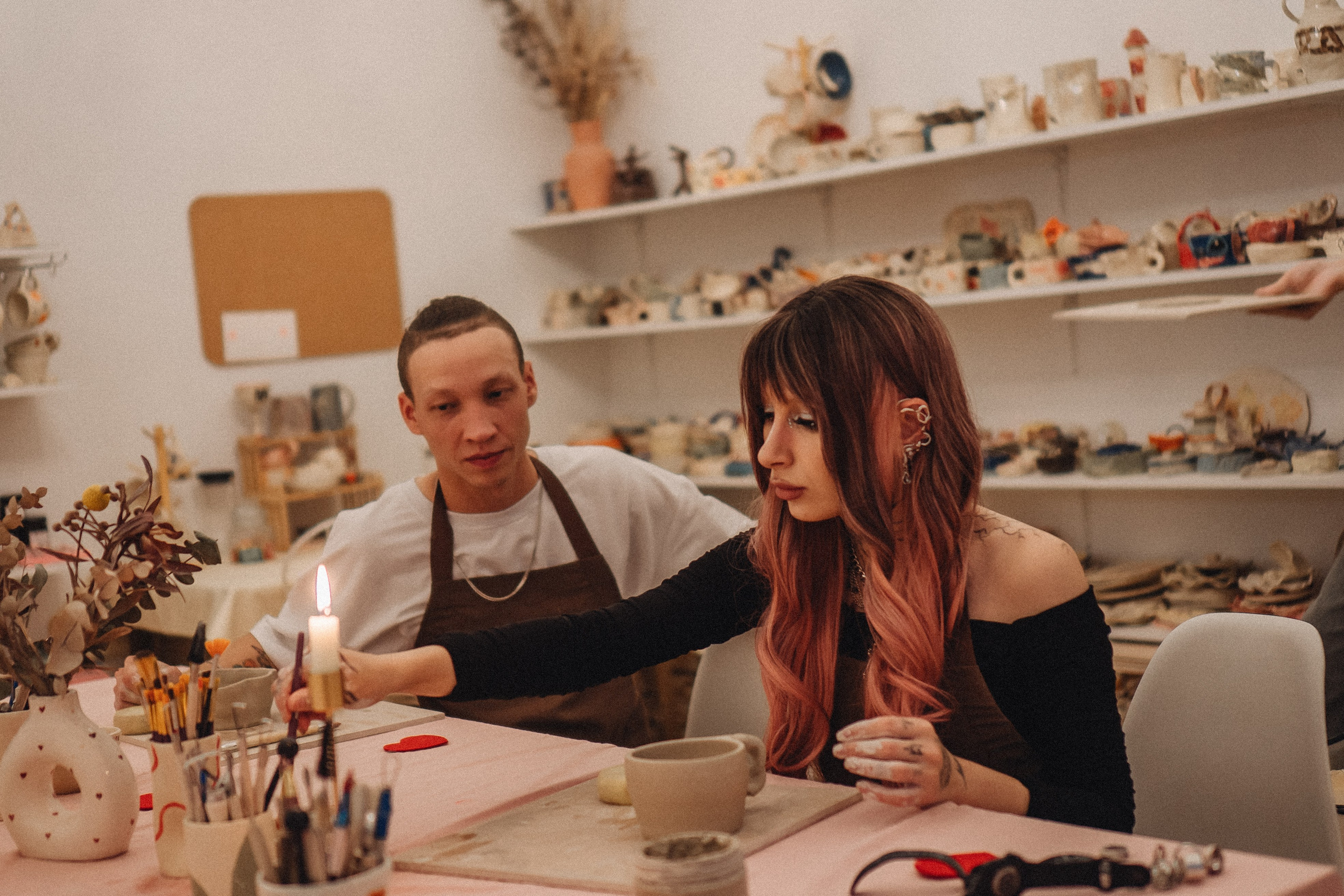 СВИДАНИЕ В ГОНЧАРНОЙ МАСТЕРСКОЙ. Профессиональный фотограф, Санкт-Петербург — Виктория Богомолова