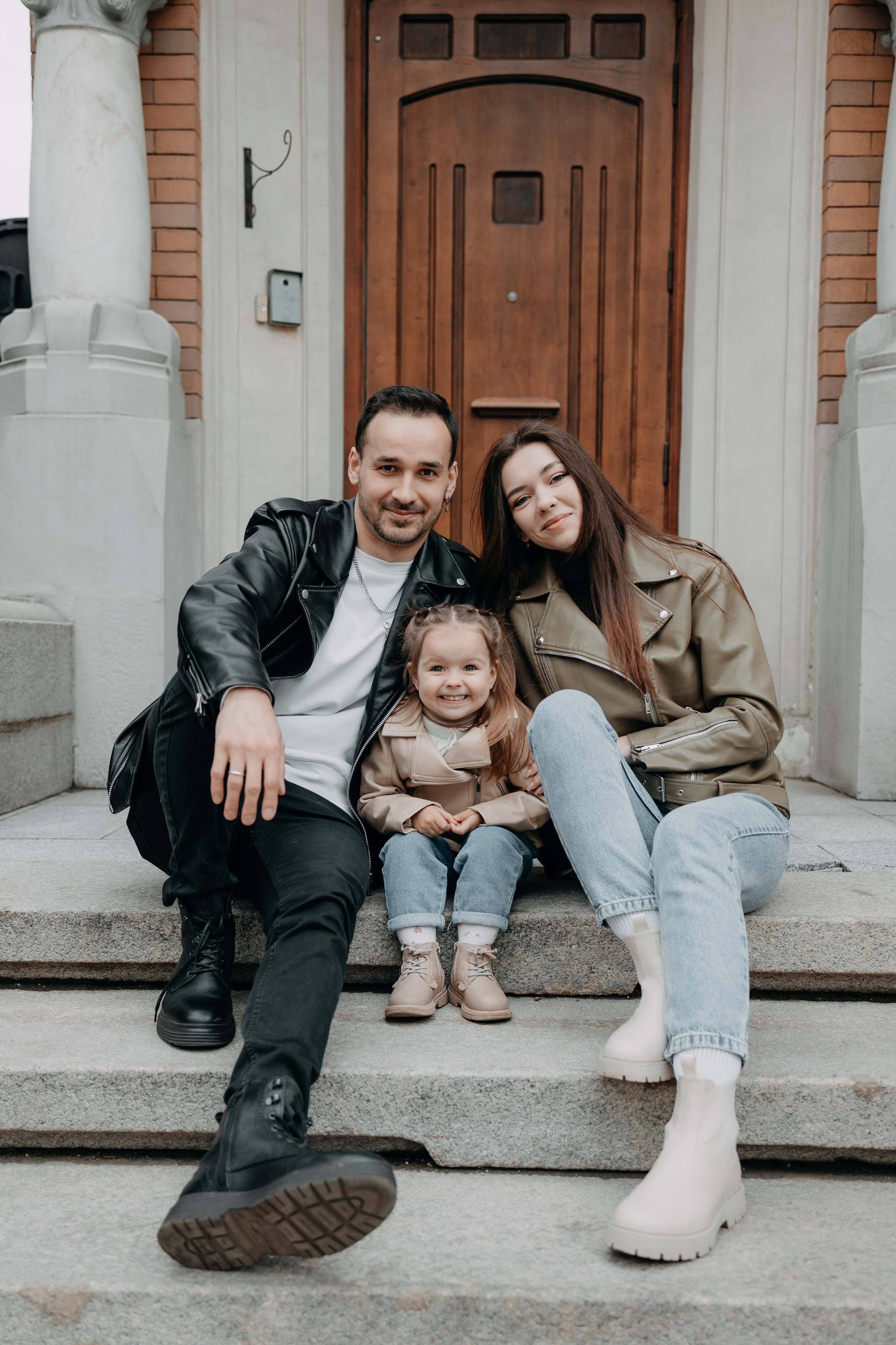 Мария, Николай и Полина. Детский и семейный фотограф. Москва