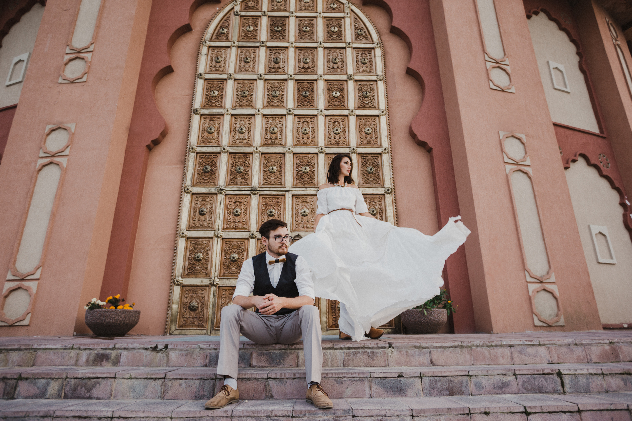 Свадебная прогулка в Этномире Свадебная фотосъемка в Этномире. Свадебный фотограф Калуга Москва Диана Румянцева