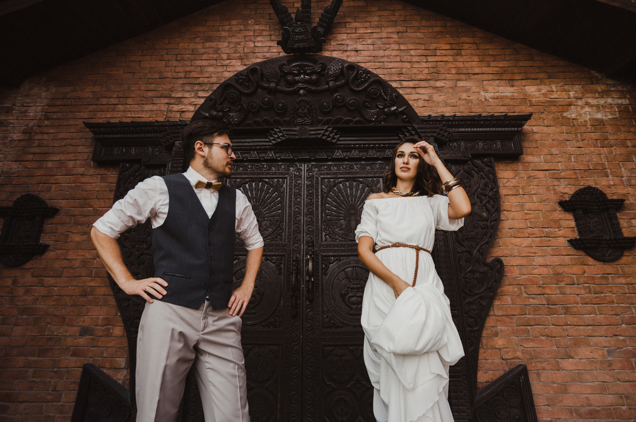 Свадебная прогулка в Этномире Свадебная фотосъемка в Этномире. Свадебный фотограф Калуга Москва Диана Румянцева