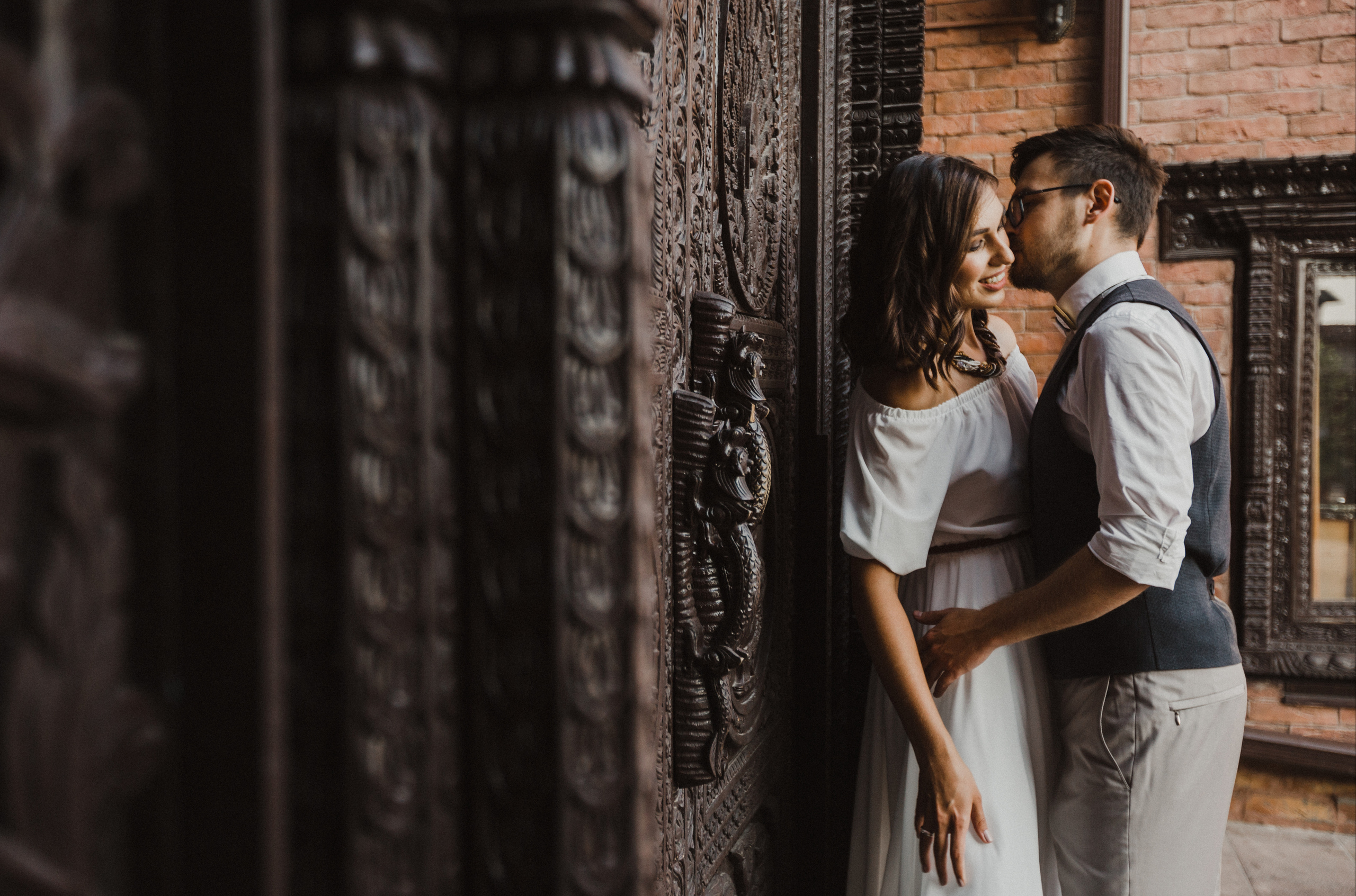 Свадебная прогулка в Этномире Свадебная фотосъемка в Этномире. Свадебный фотограф Калуга Москва Диана Румянцева