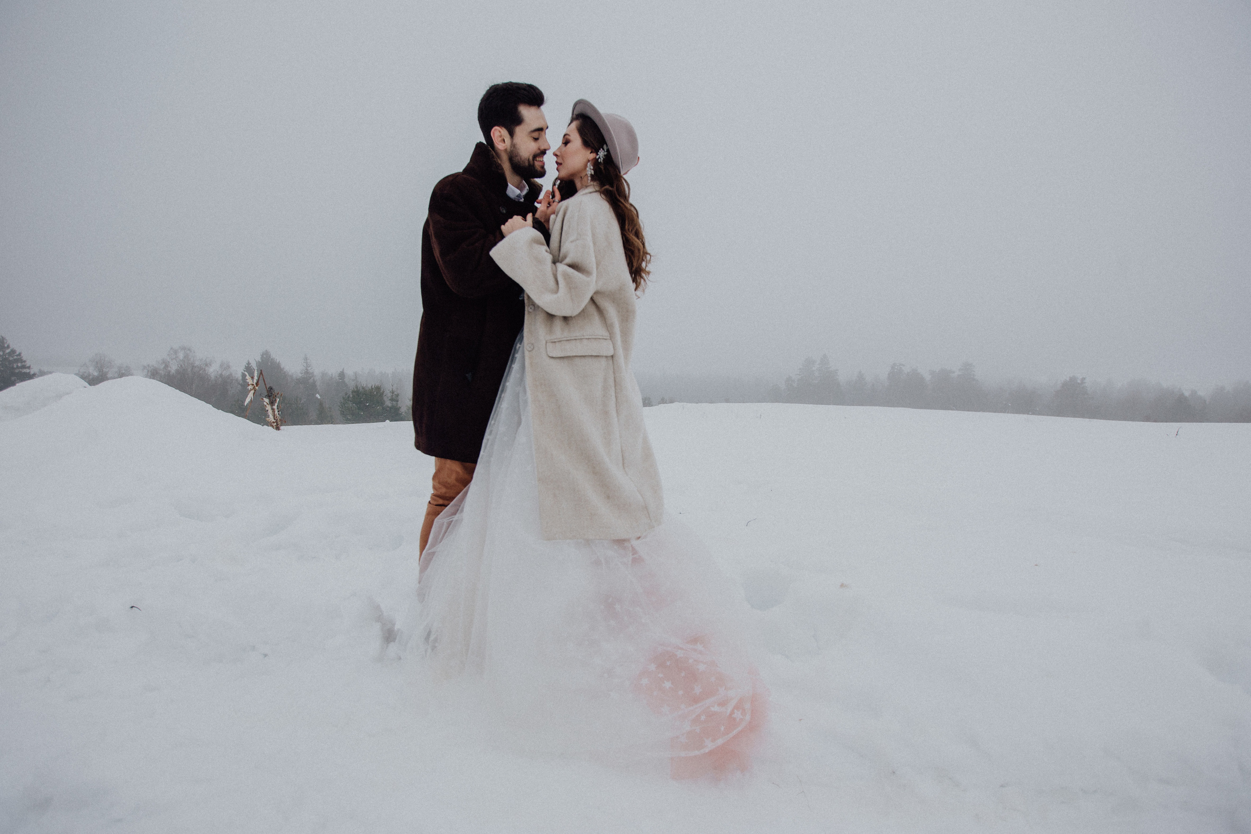 Свадьба зимой Зимняя свадьба Выездная регистрация. Свадебный фотограф Калуга Москва Диана Румянцева