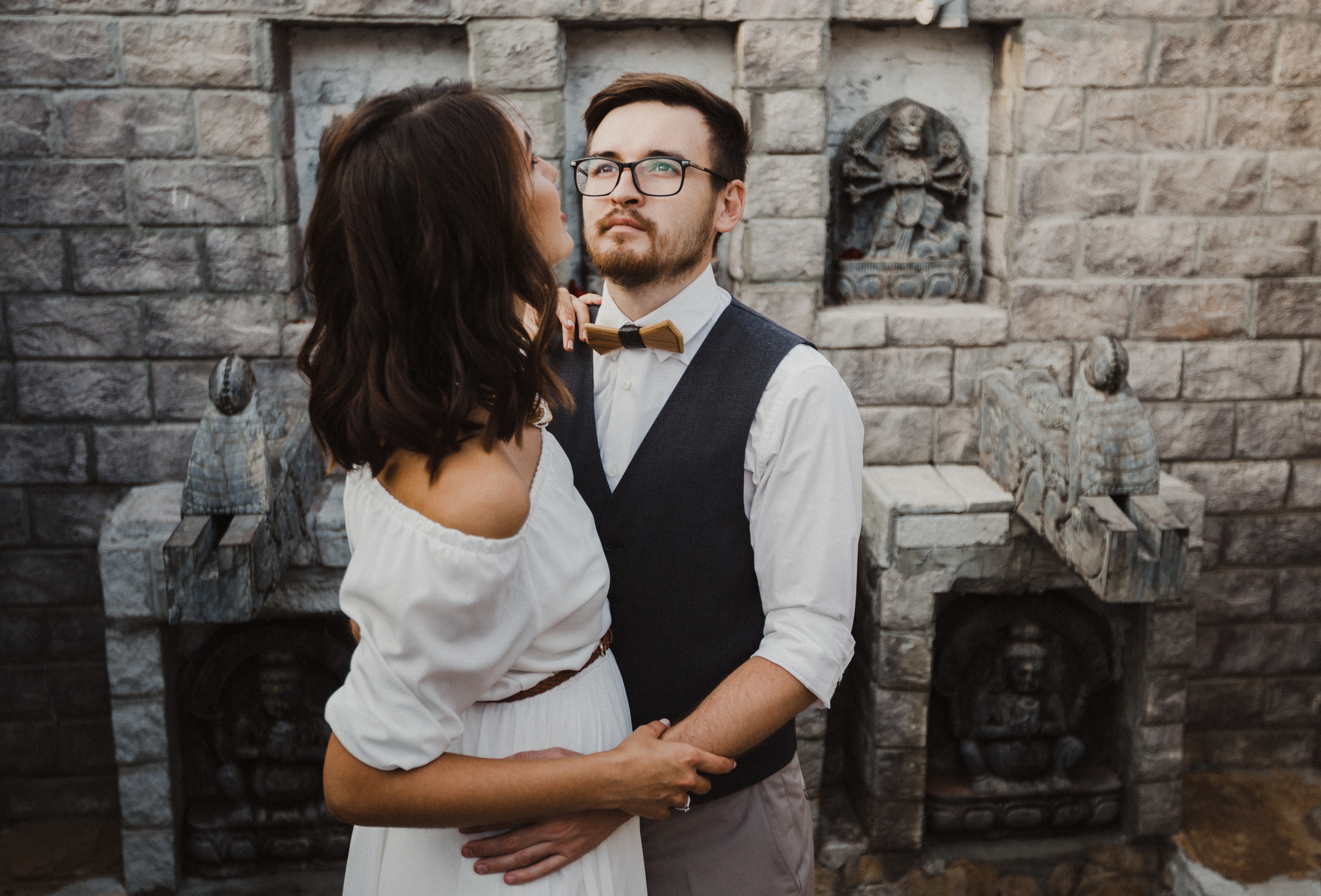 Свадебная прогулка в Этномире Свадебная фотосъемка в Этномире. Свадебный фотограф Калуга Москва Диана Румянцева