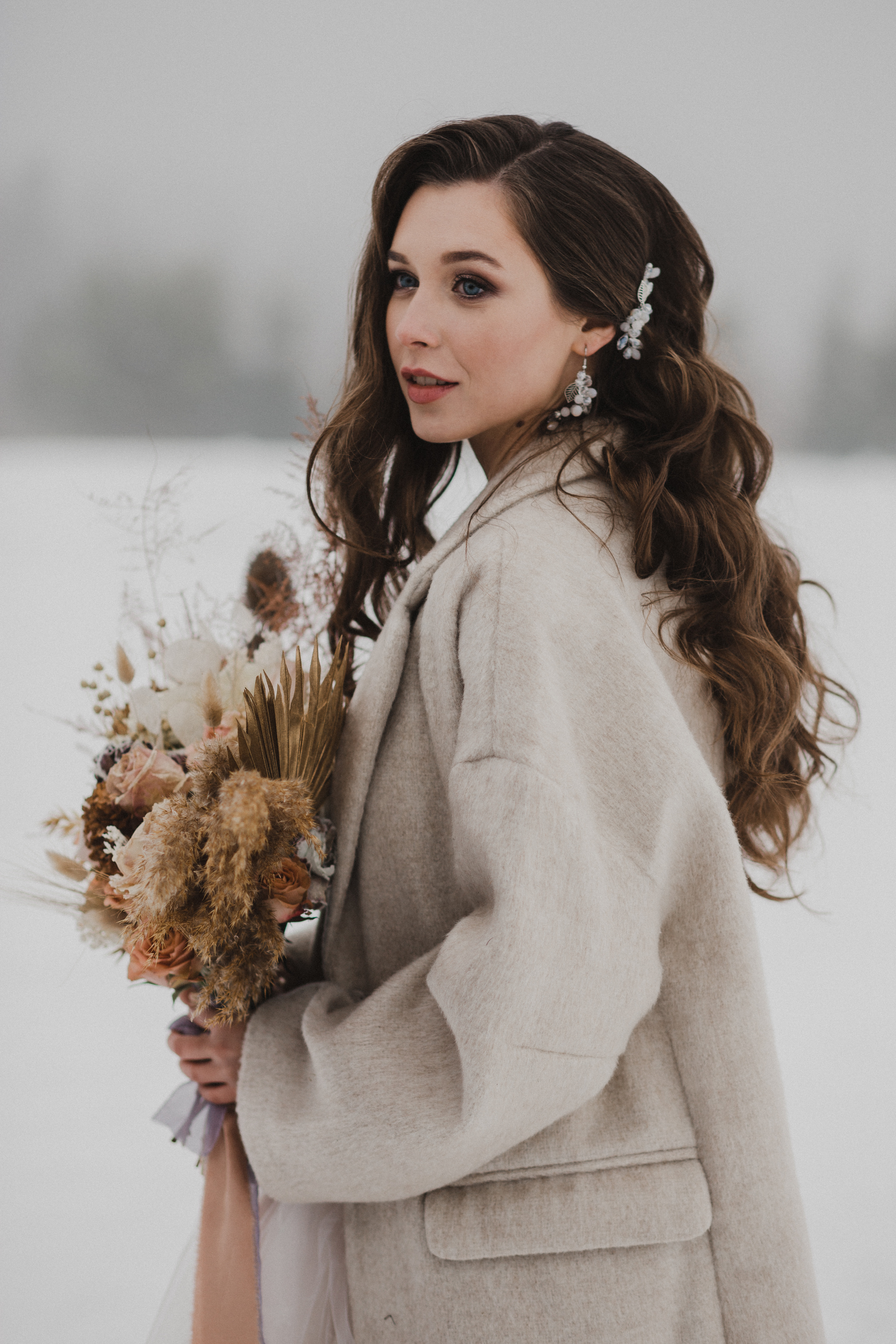 Свадьба зимой Зимняя свадьба Выездная регистрация. Свадебный фотограф Калуга Москва Диана Румянцева