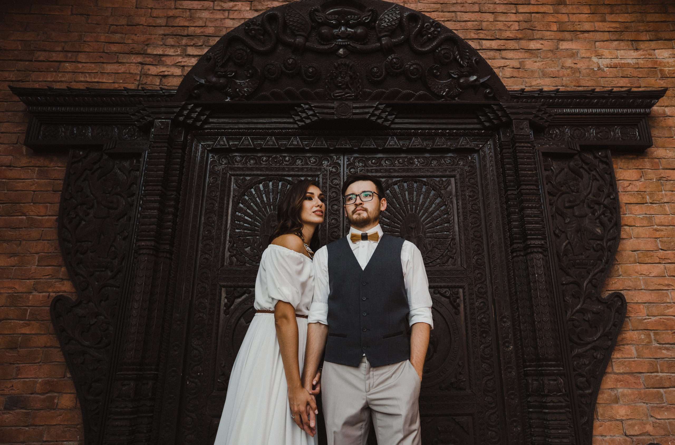 Свадебная прогулка в Этномире Свадебная фотосъемка в Этномире. Свадебный фотограф Калуга Москва Диана Румянцева