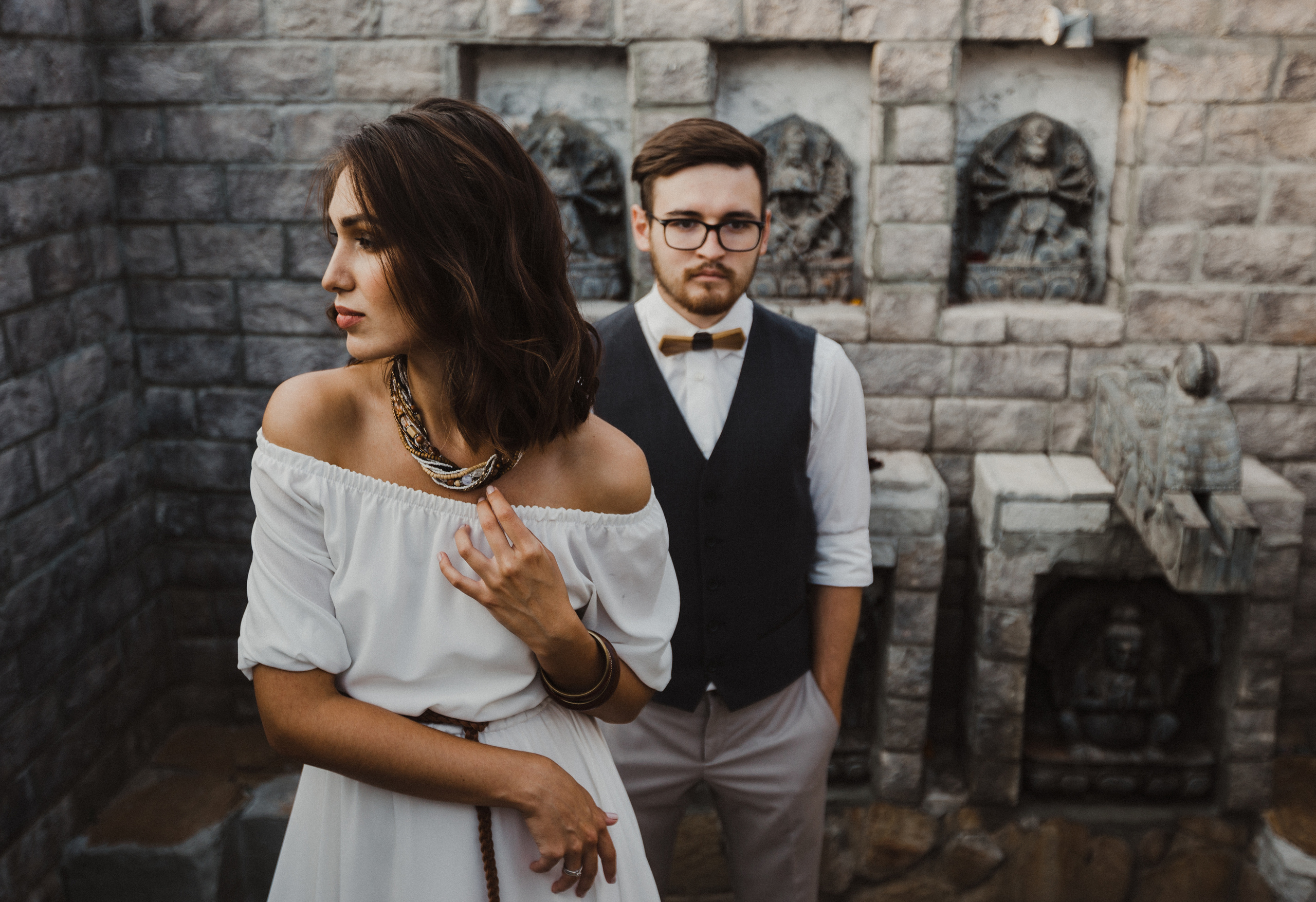 Свадебная прогулка в Этномире Свадебная фотосъемка в Этномире. Свадебный фотограф Калуга Москва Диана Румянцева