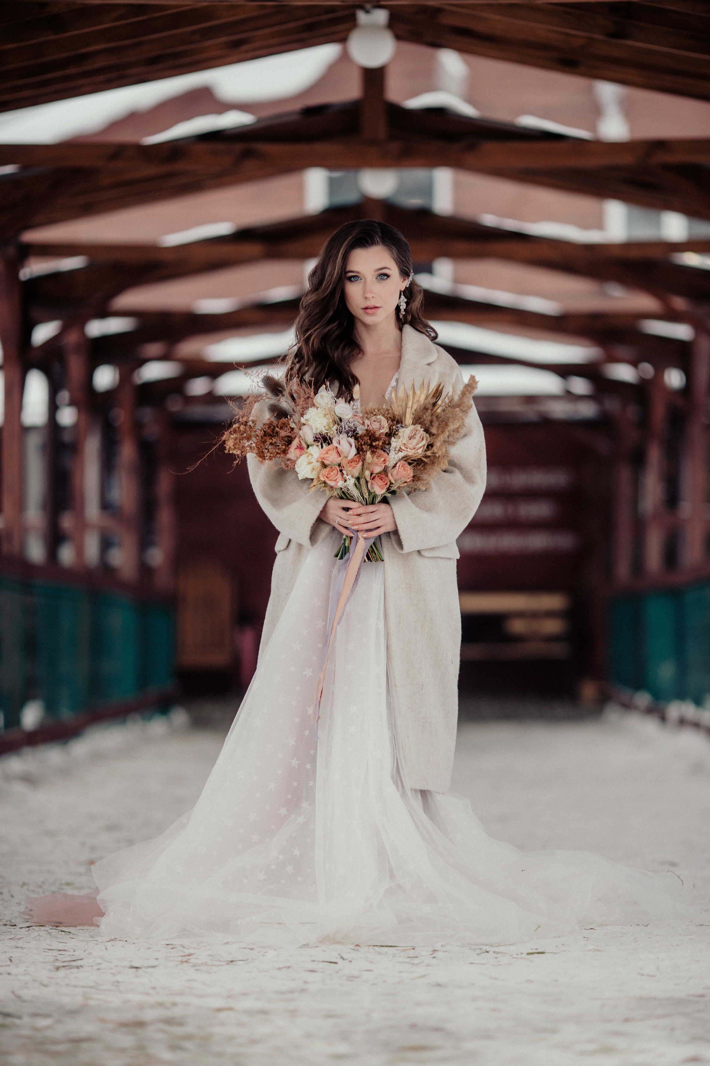 Свадьба зимой Зимняя свадьба Выездная регистрация. Свадебный фотограф Калуга Москва Диана Румянцева