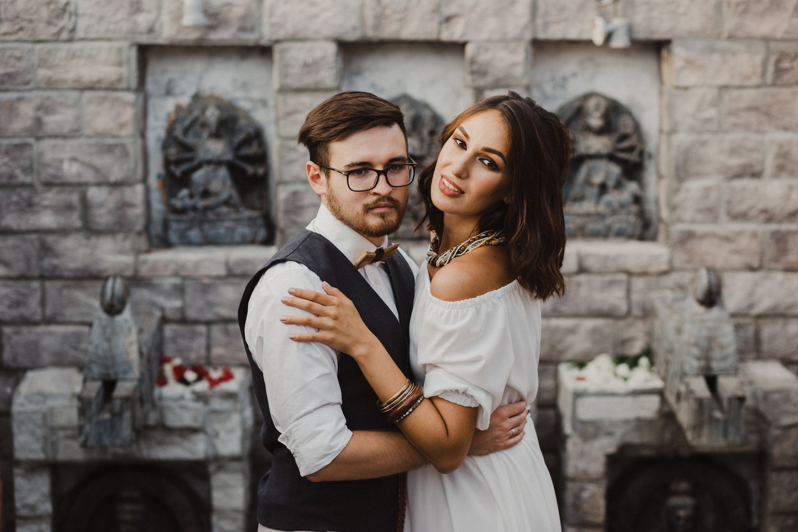 Свадебная прогулка в Этномире Свадебная фотосъемка в Этномире. Свадебный фотограф Калуга Москва Диана Румянцева