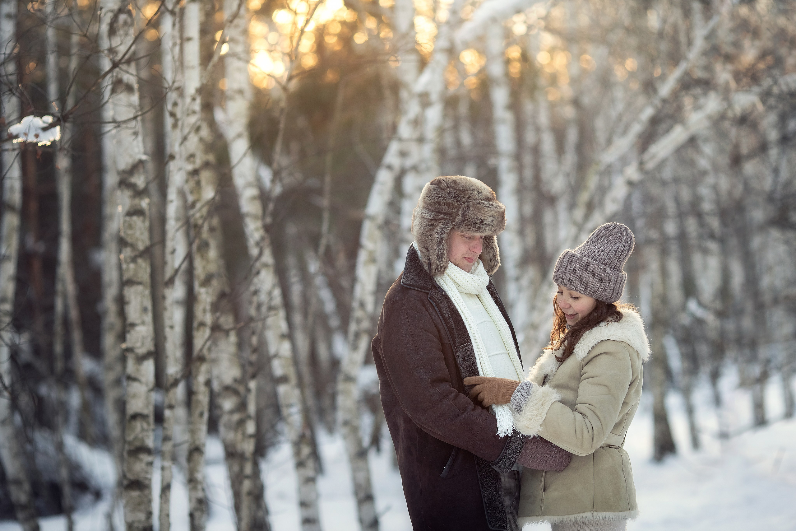 Воркшоп «В зимнем лесу». Семейный и детский фотограф в Саратове Полина Коткина