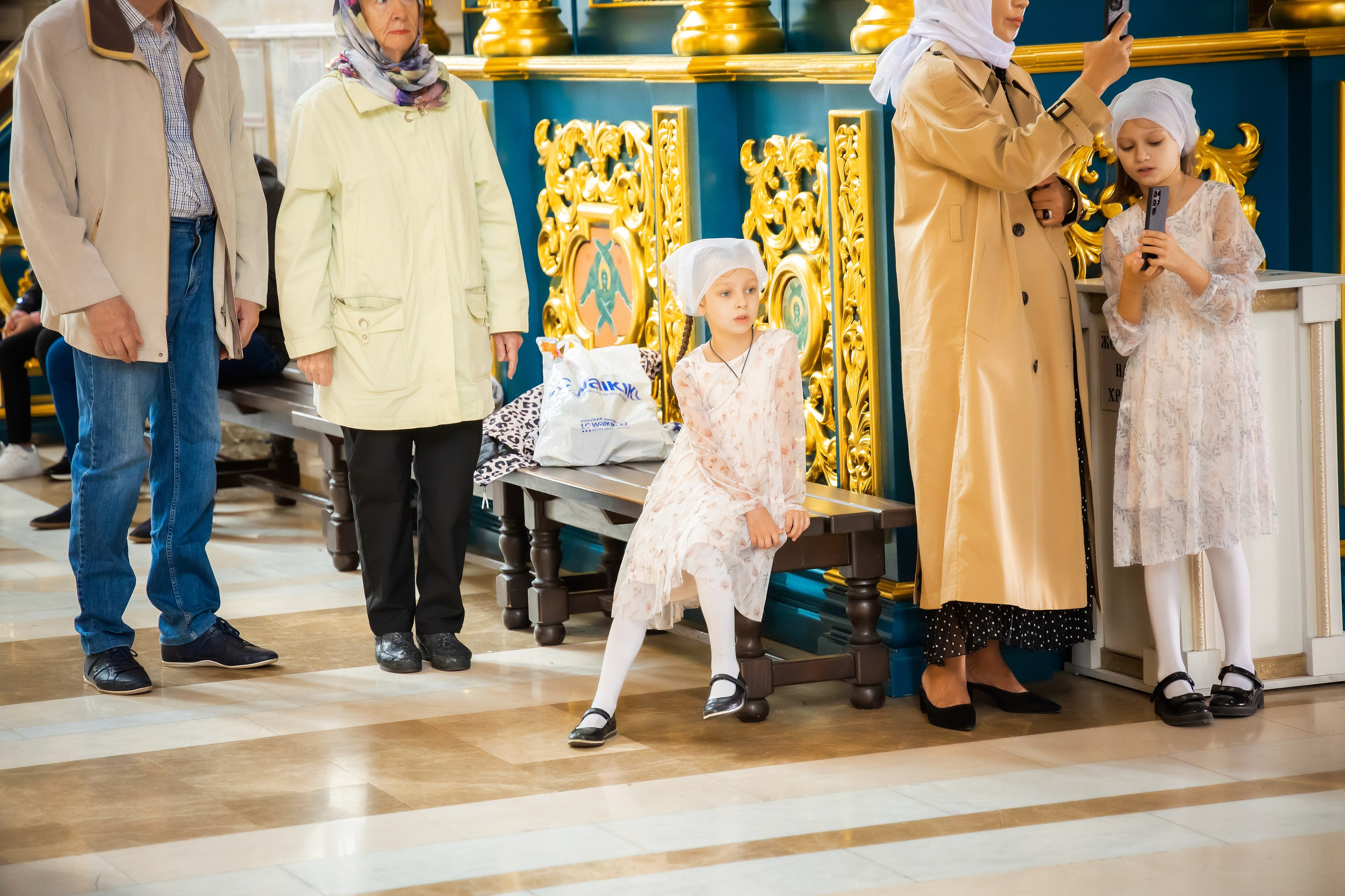 В Храме. Семейный и Свадебный фотограф в Астане Александр Астапов