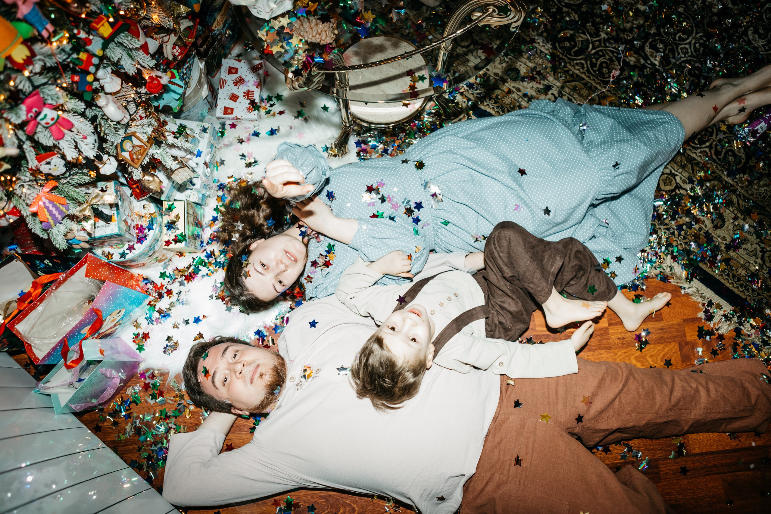 Новогодняя фотосессия дома Москва. Семейный фотограф Маша Тимофеева | Москва