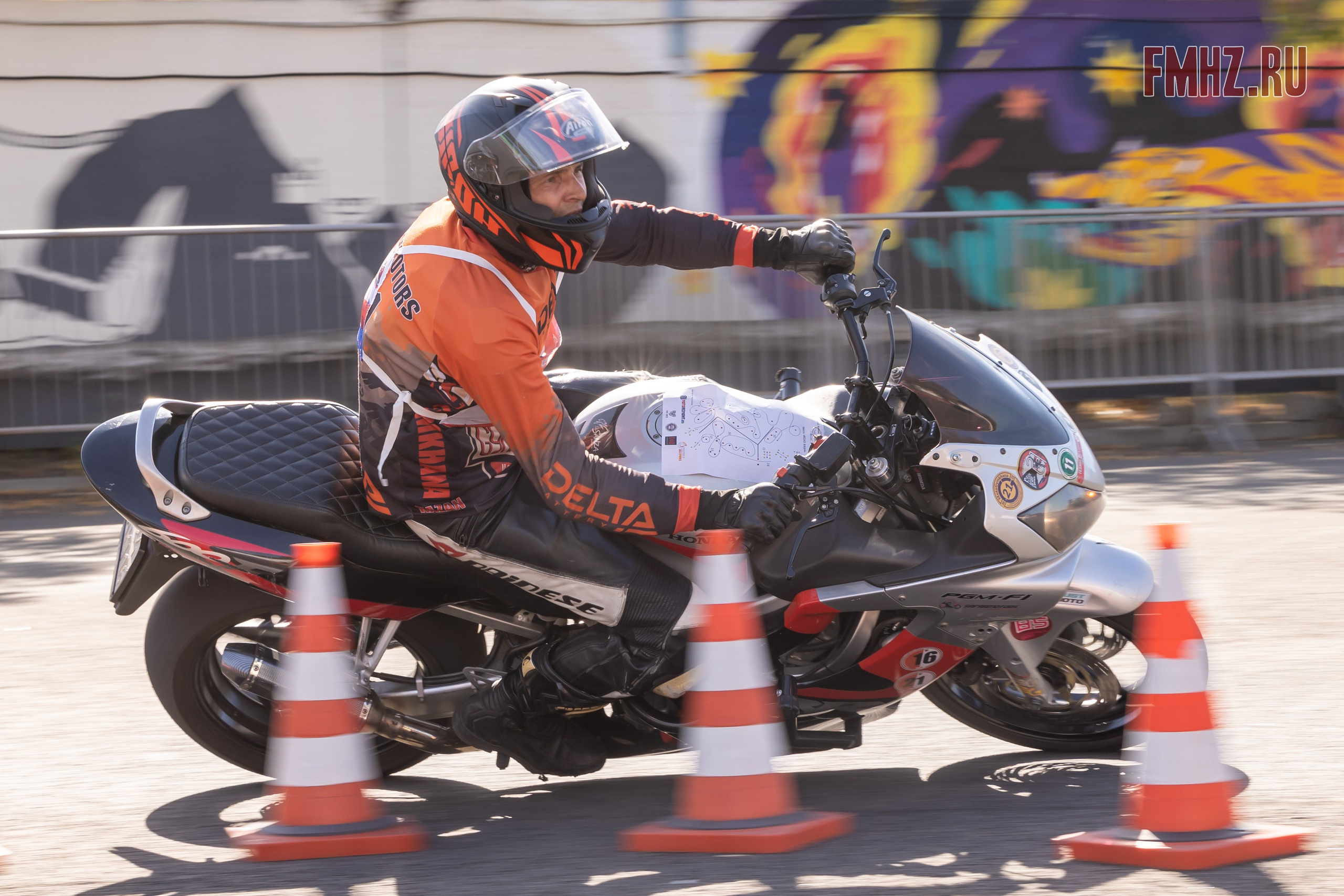 Соревнования по мотоджимхане на площадке Мосгортранс 15.09.2024. Фотограф Владимир Охрименко