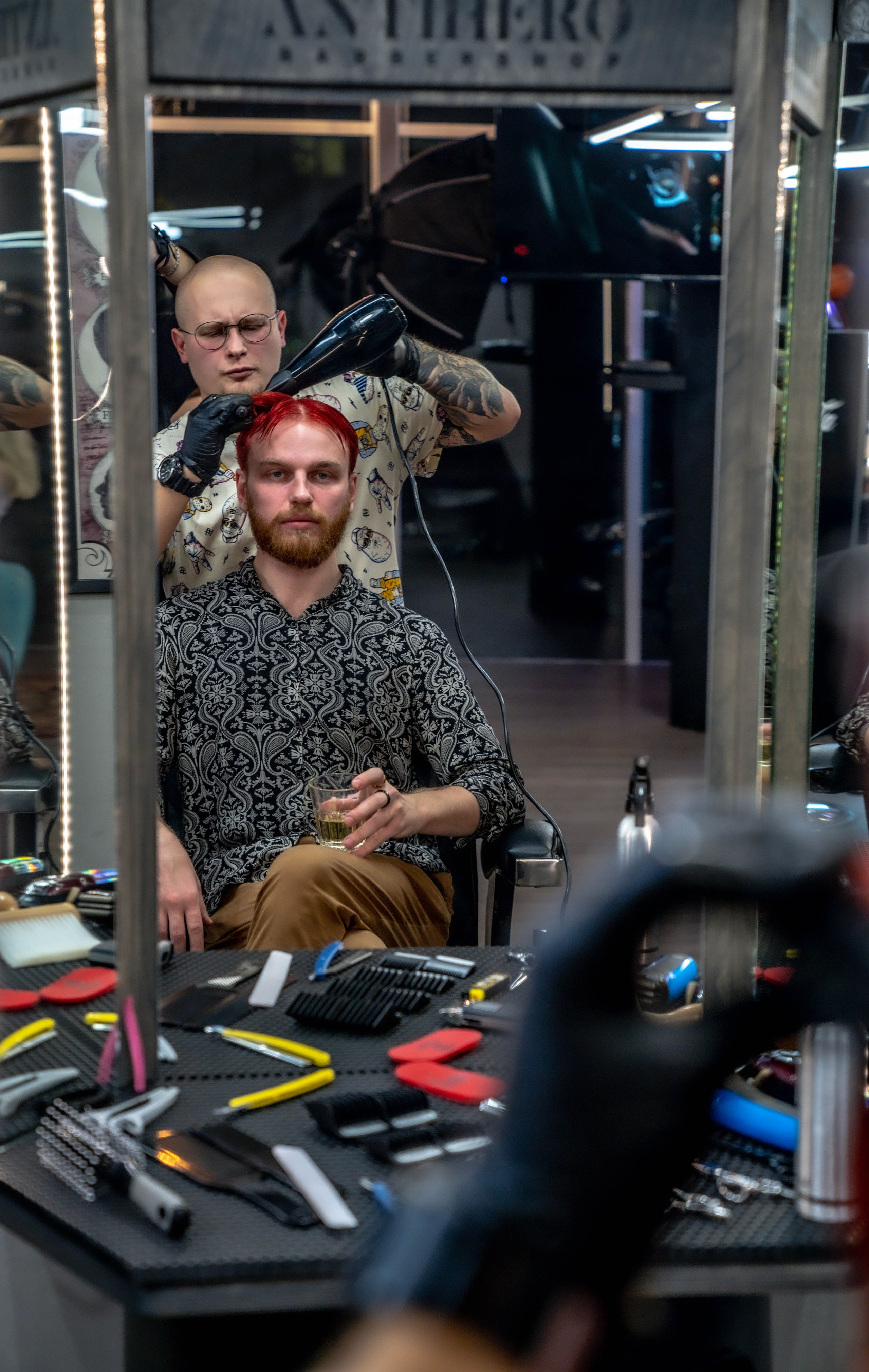 Барбершоп Barbershop Antihero кладка волос