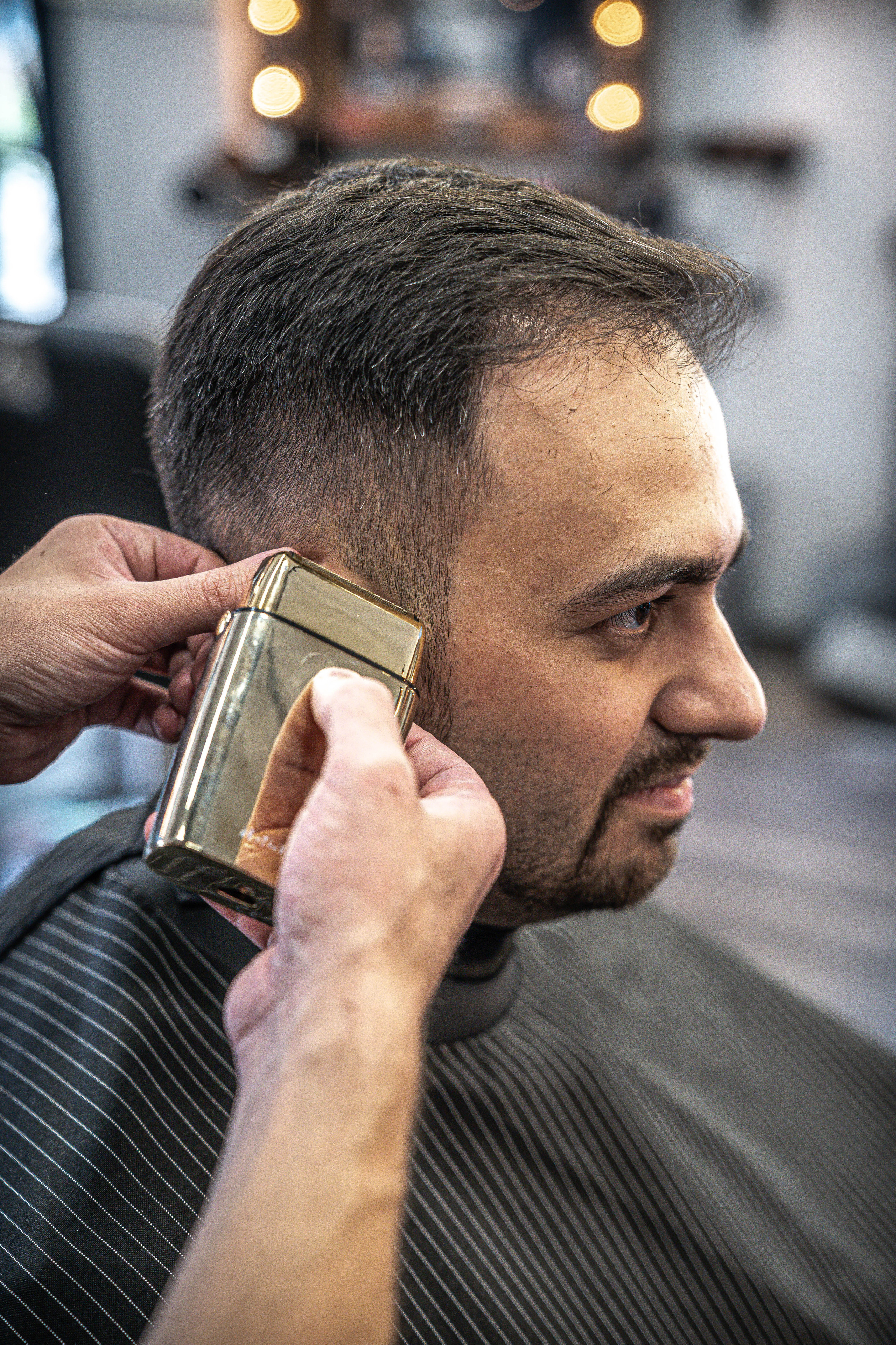  мужская причёска Барбершоп Barbershop BRITVA Аэропорт