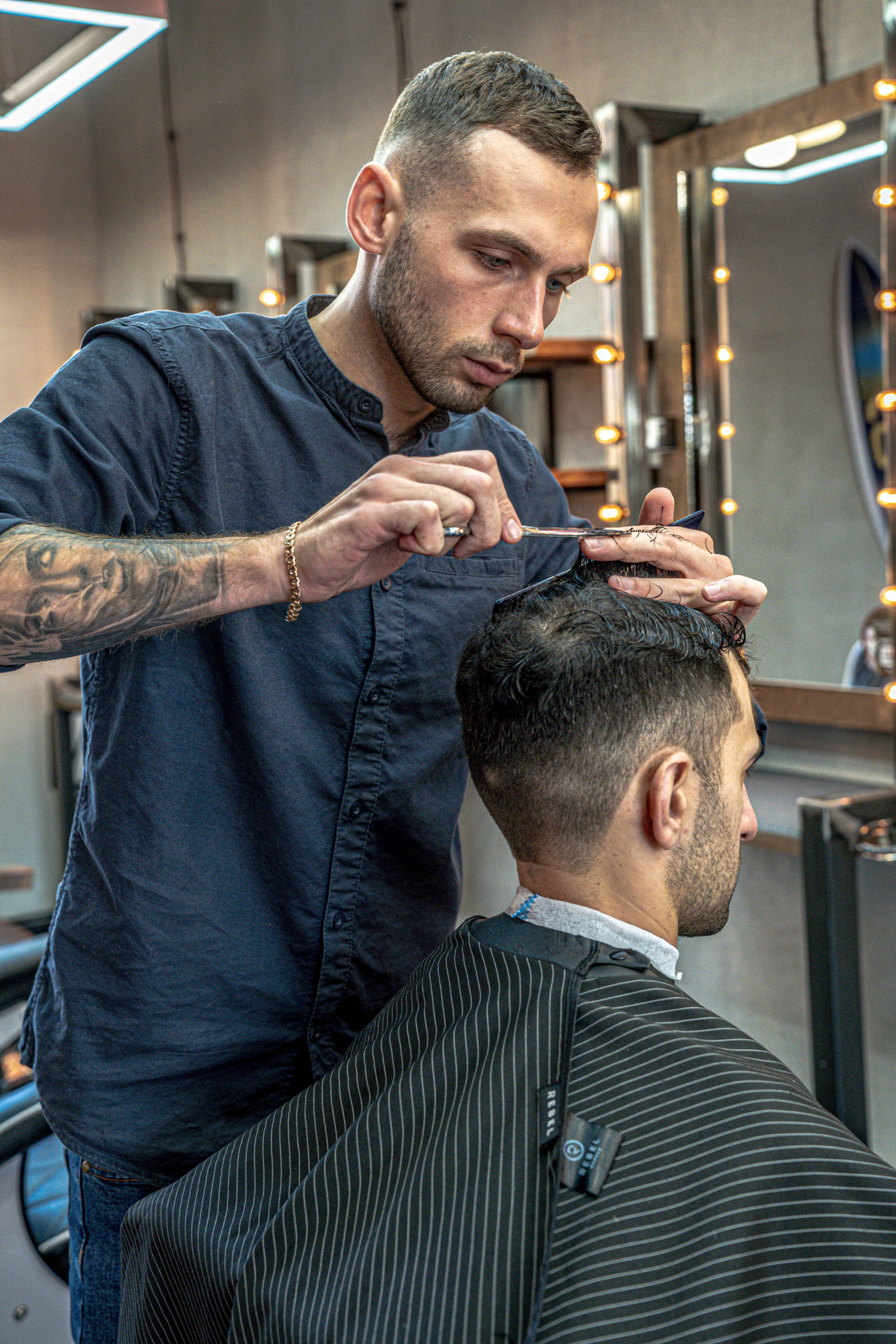 Мужские причёски Барбершоп Barbershop BRITVA Котельники