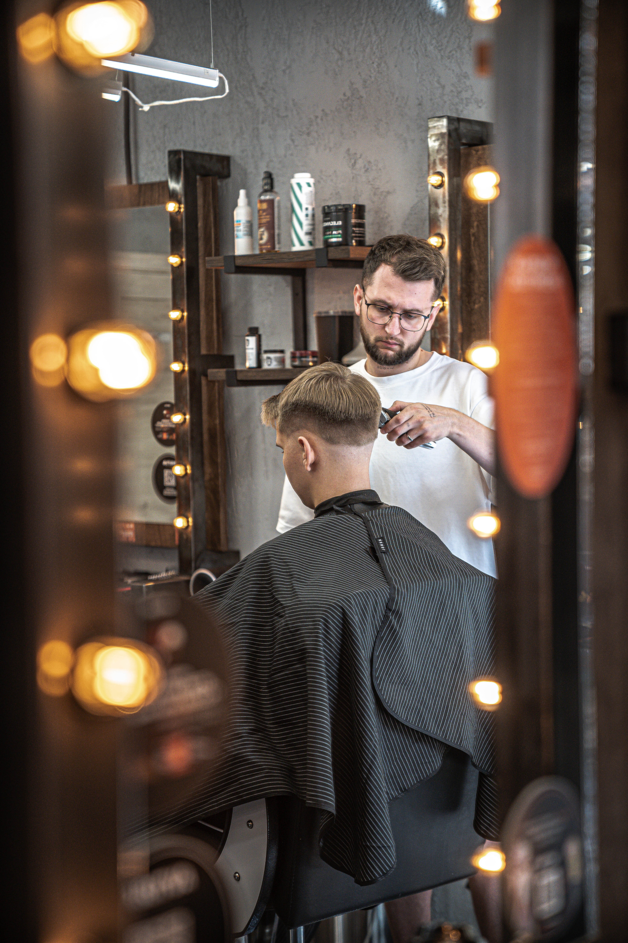  мужская причёска Барбершоп Barbershop BRITVA Аэропорт