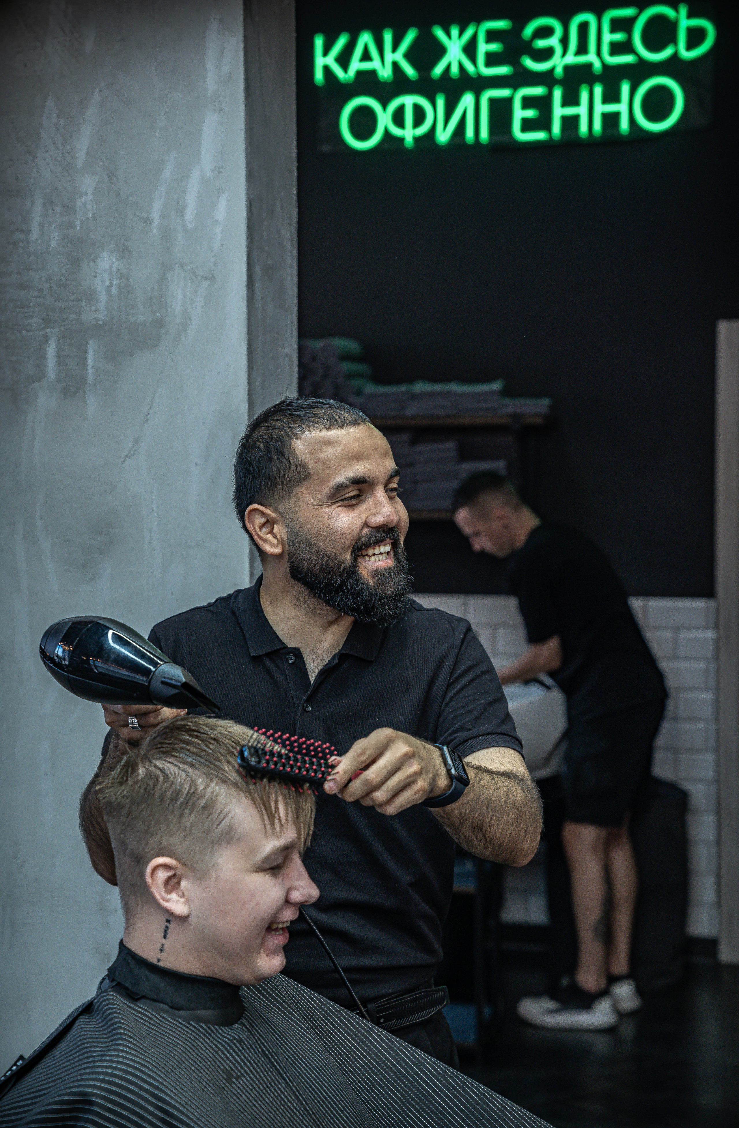 мужская стрижка Барбершоп Barbershop BRITVA Юго-Западная