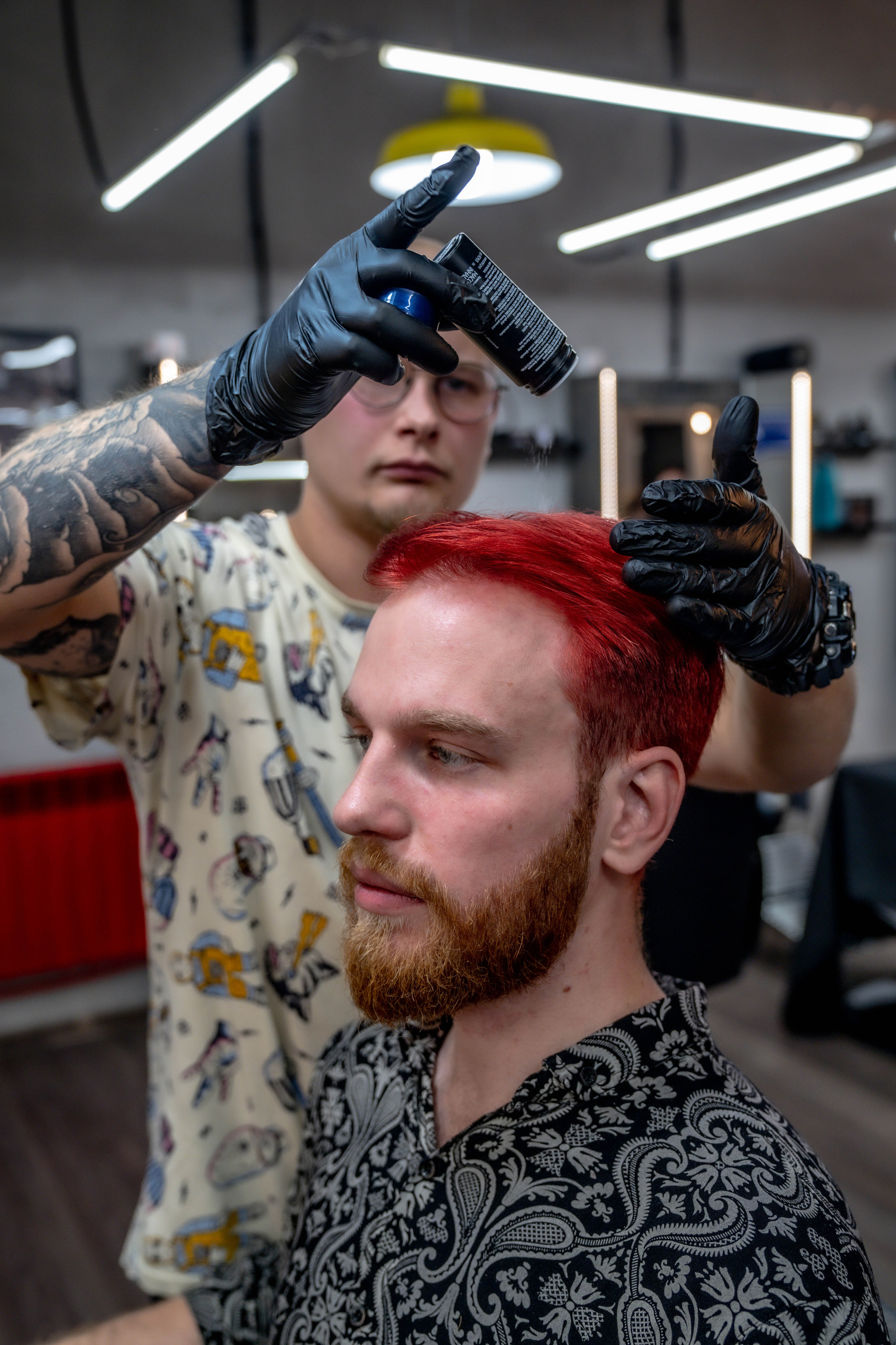 Барбершоп Barbershop Antihero укладка волос