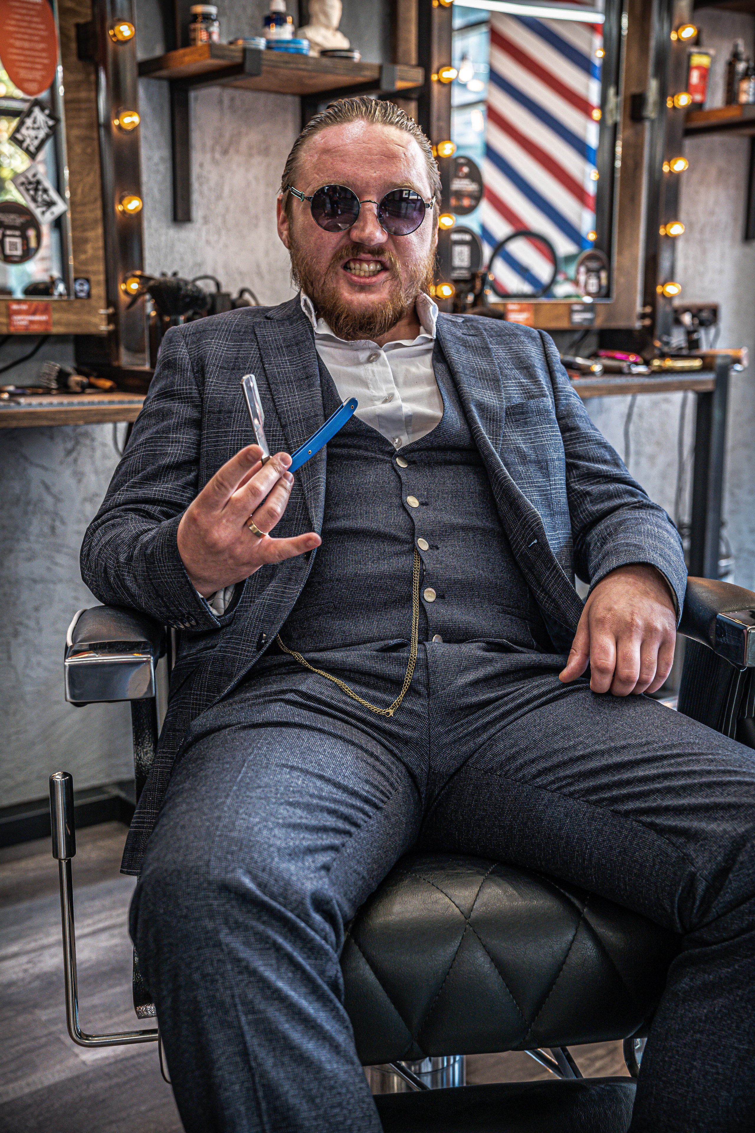  мужская причёска Барбершоп Barbershop BRITVA Аэропорт