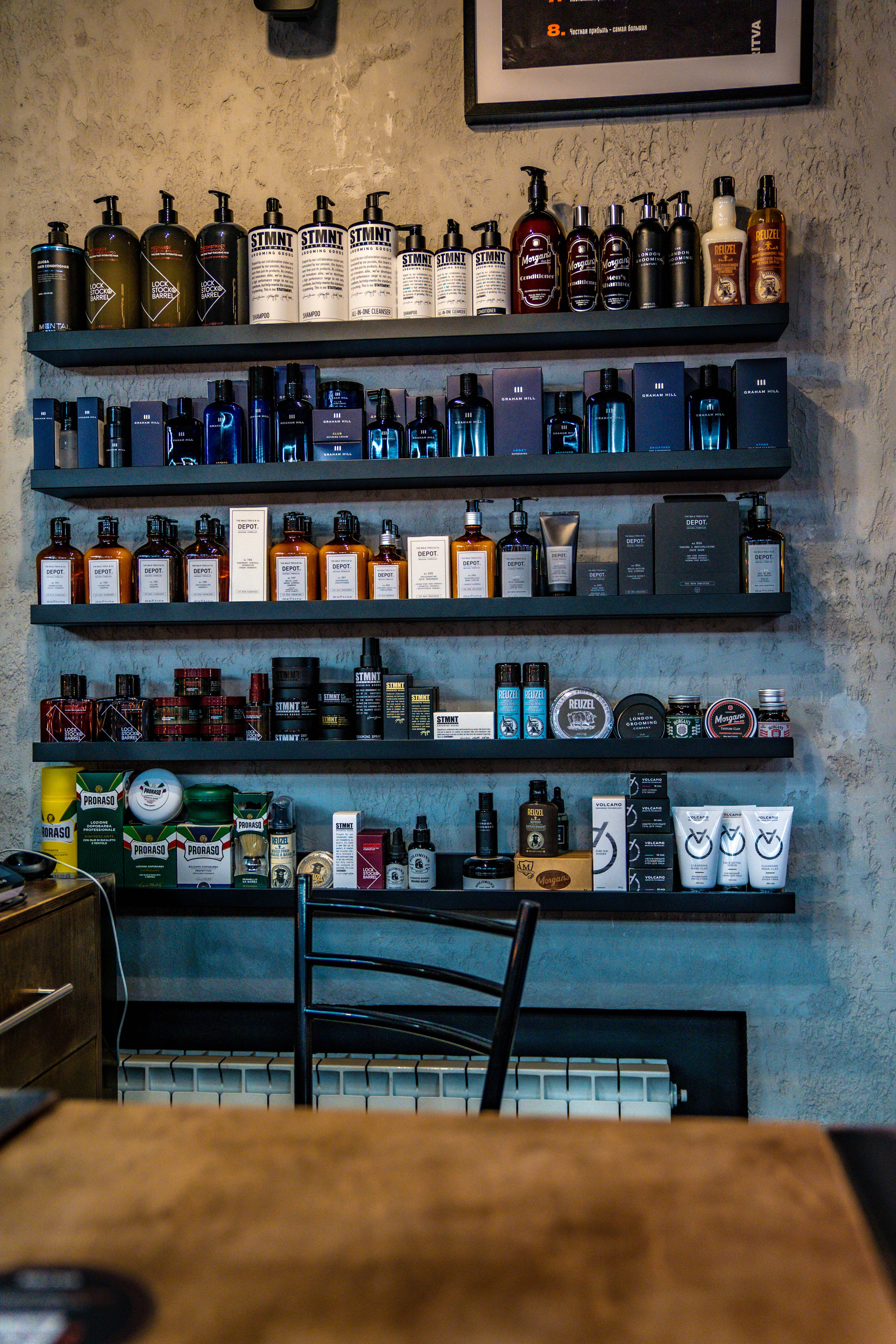 Barbershop BRITVA Варшавская. Фото и видео съёмка на заказ. VAU Studia. Москва