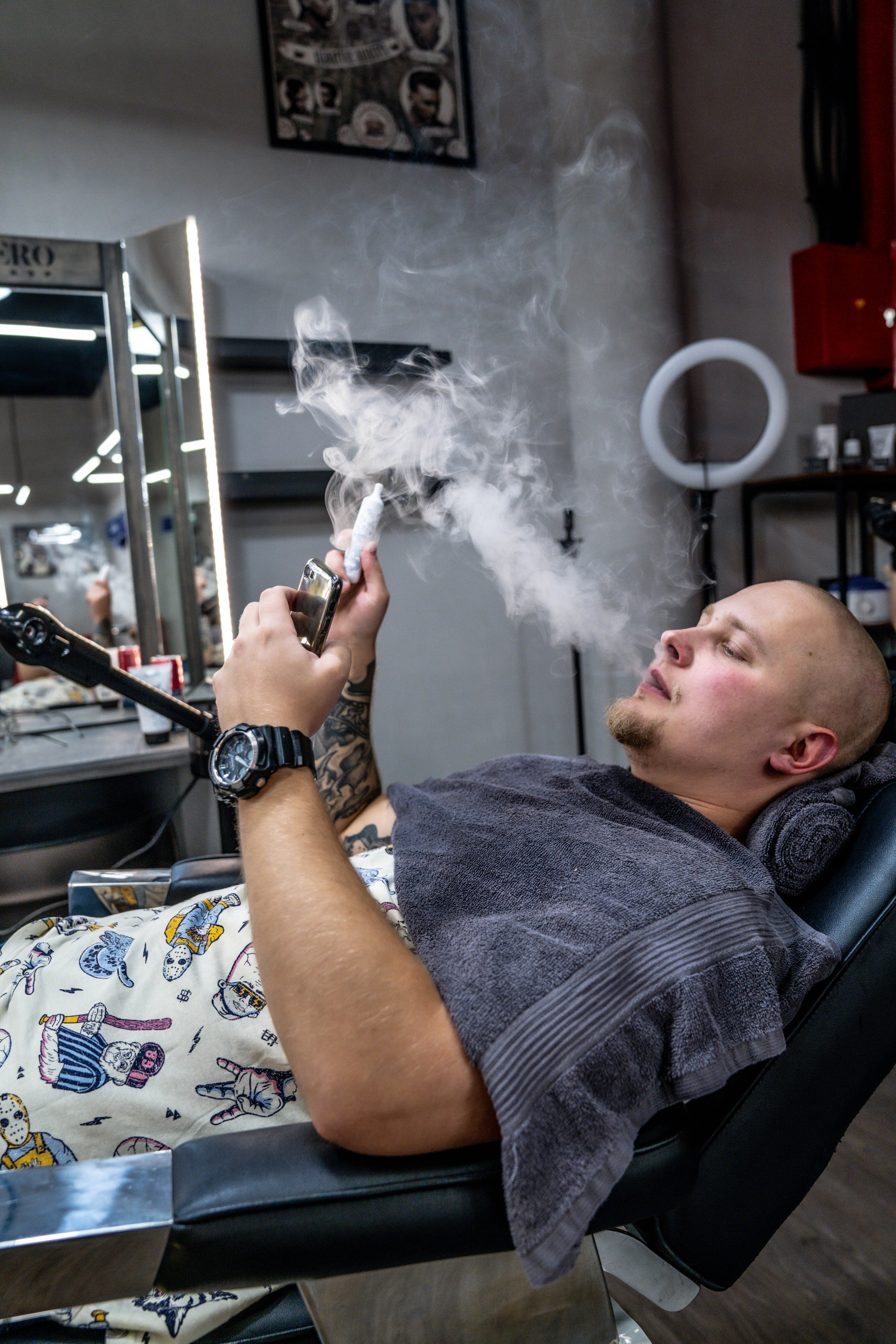 Барбершоп Barbershop Antihero кальян