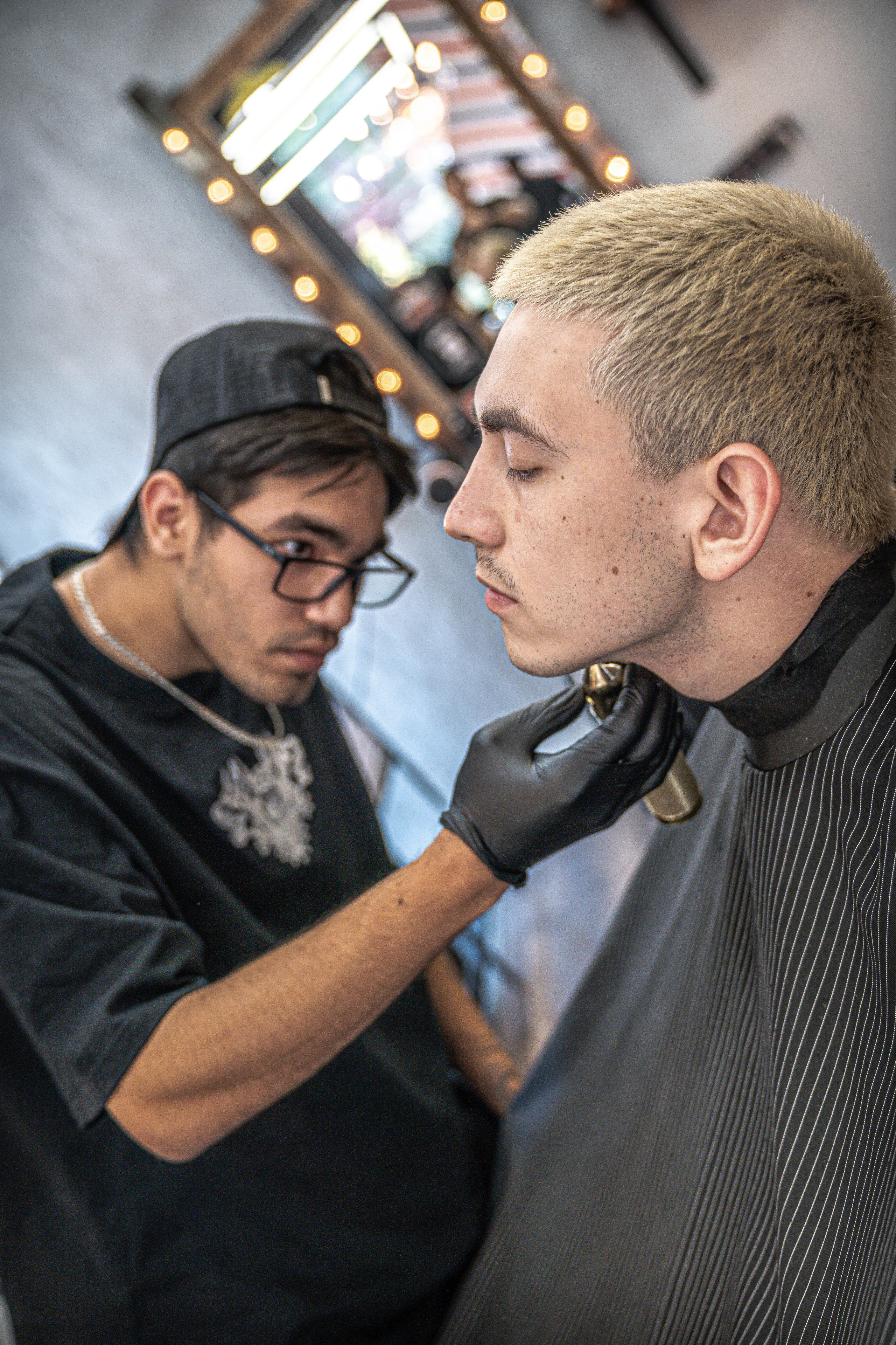  мужская причёска Барбершоп Barbershop BRITVA Аэропорт