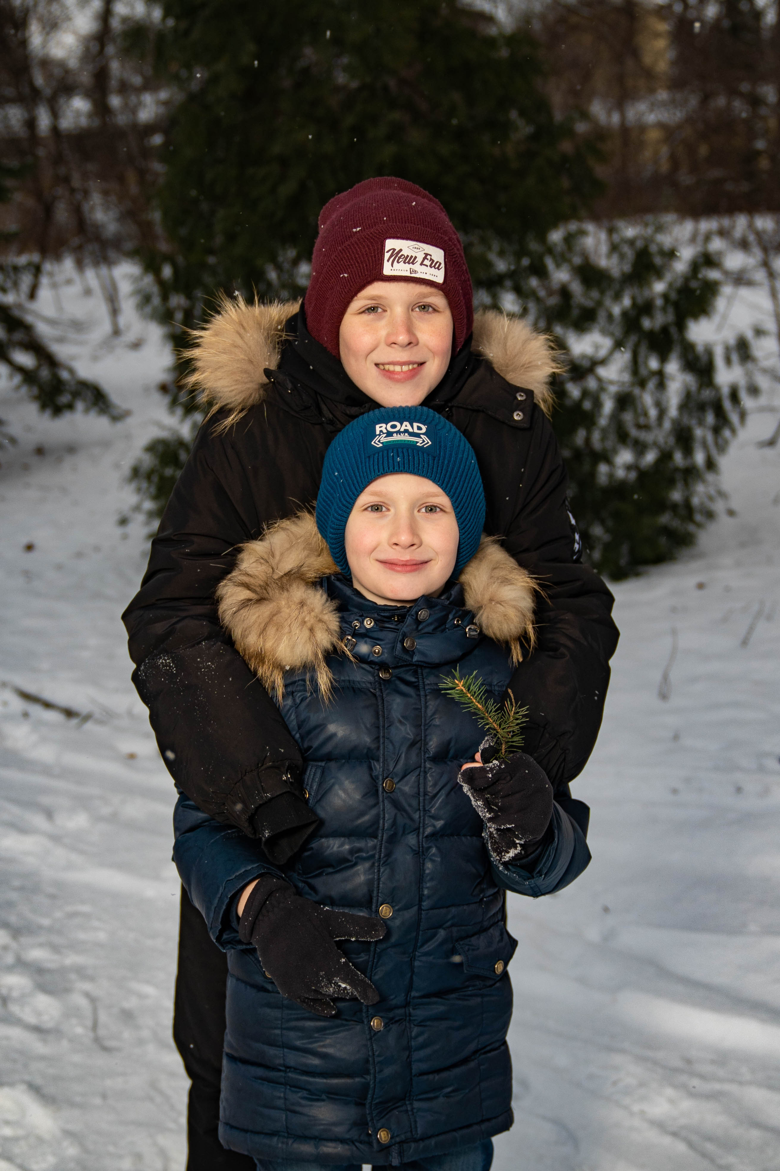 Зимняя фотосессия в Ленинских горках. Фото и видео съёмка на заказ. VAU Studia. Москва