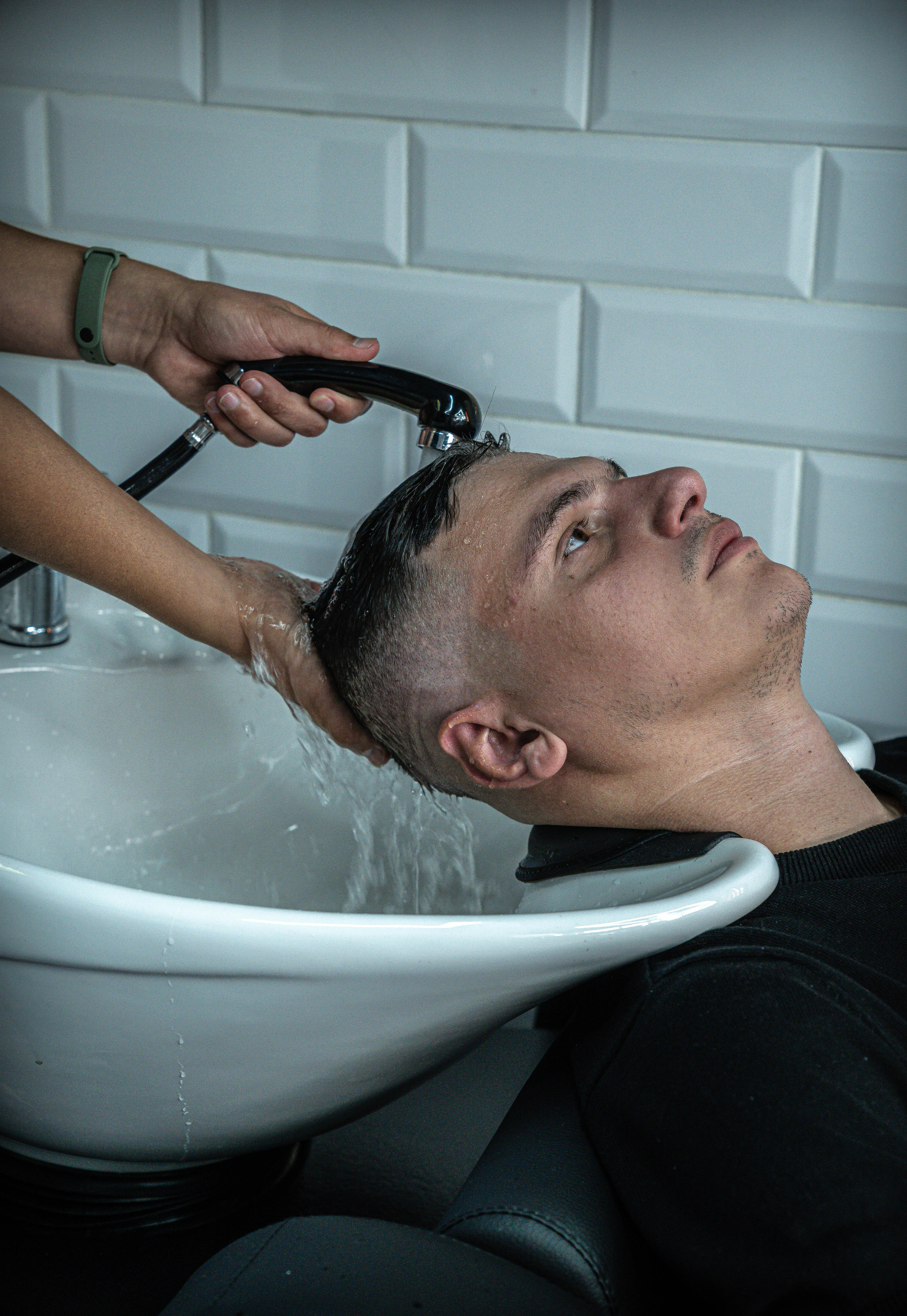   мужская стрижка Барбершоп Barbershop BRITVA Преображенская