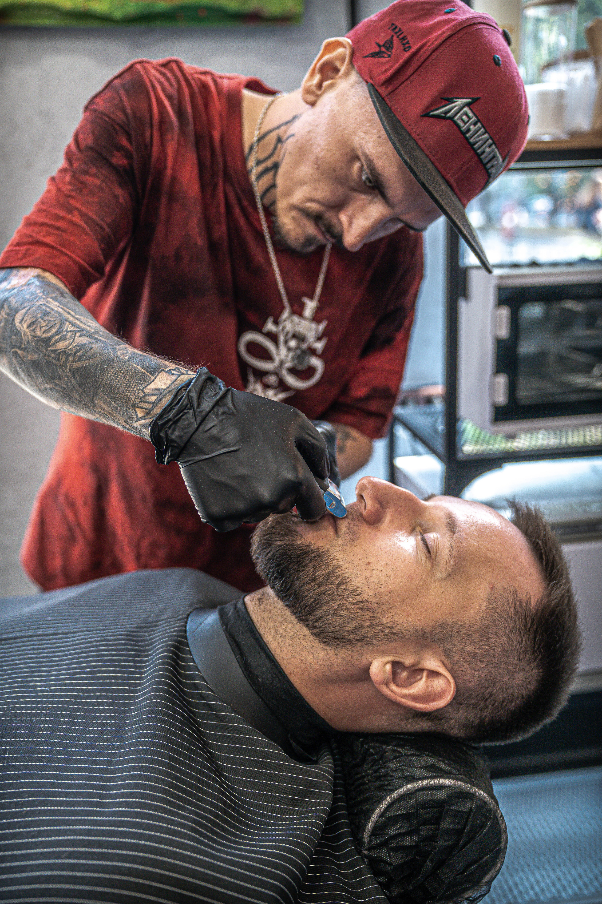  мужская причёска Барбершоп Barbershop BRITVA Аэропорт