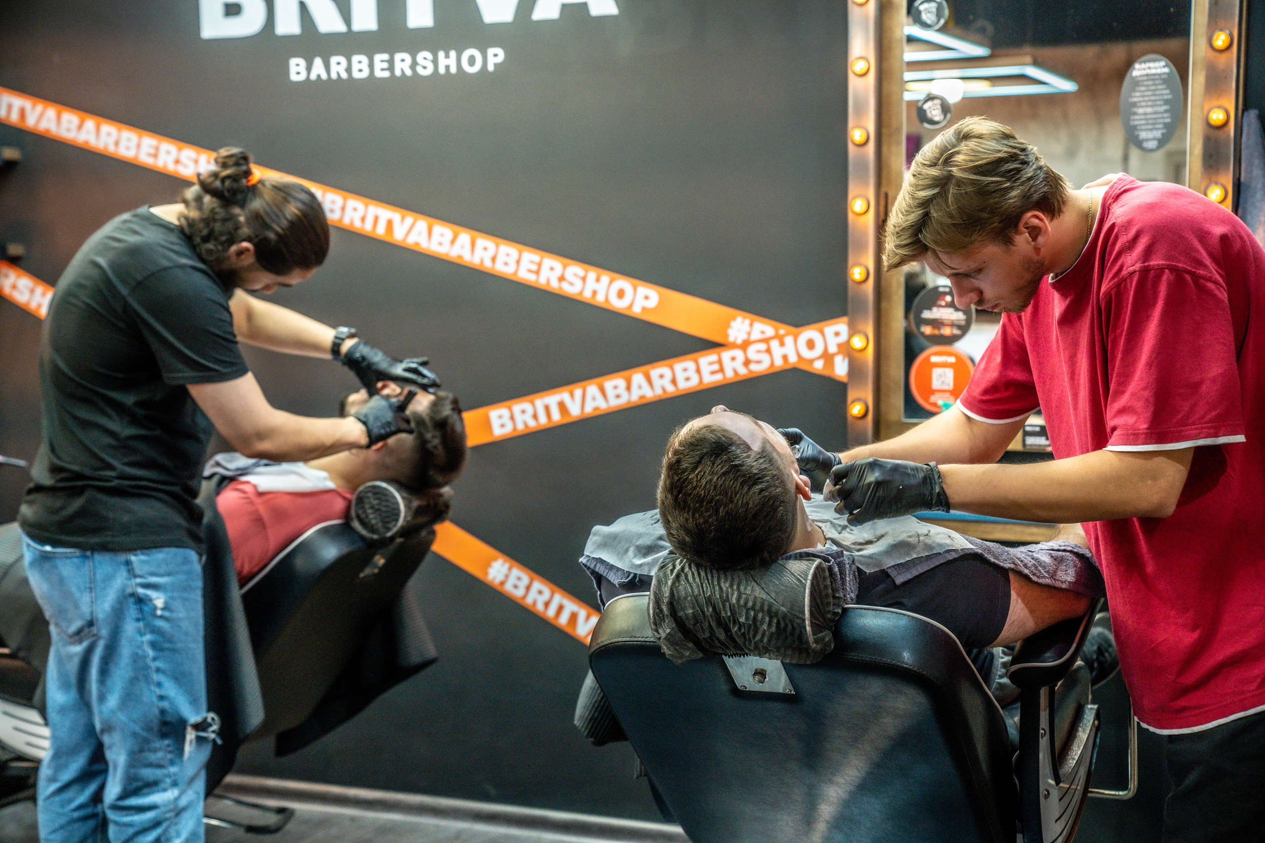 Barbershop BRITVA Варшавская. Фото и видео съёмка на заказ. VAU Studia. Москва