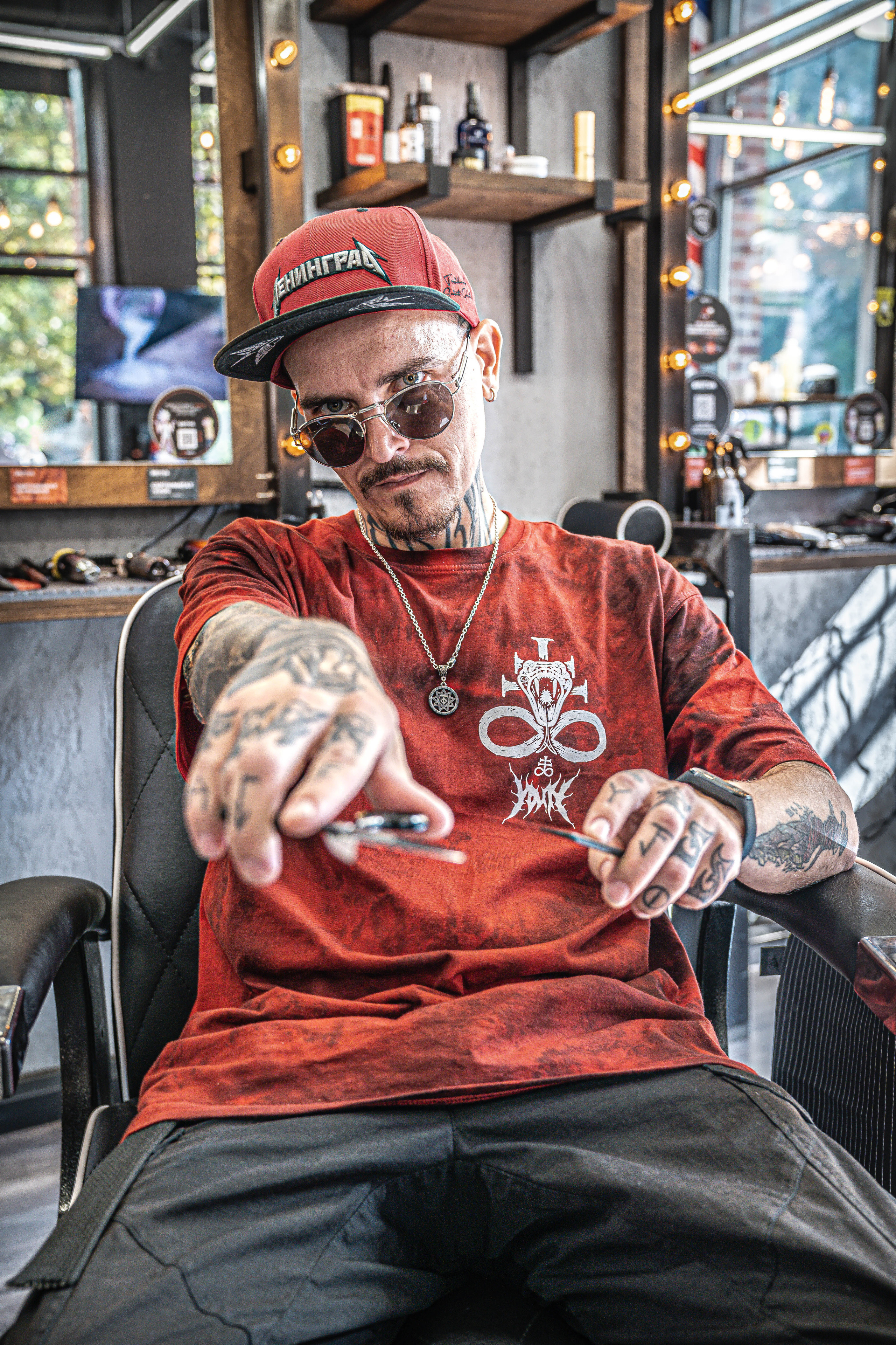  мужская причёска Барбершоп Barbershop BRITVA Аэропорт