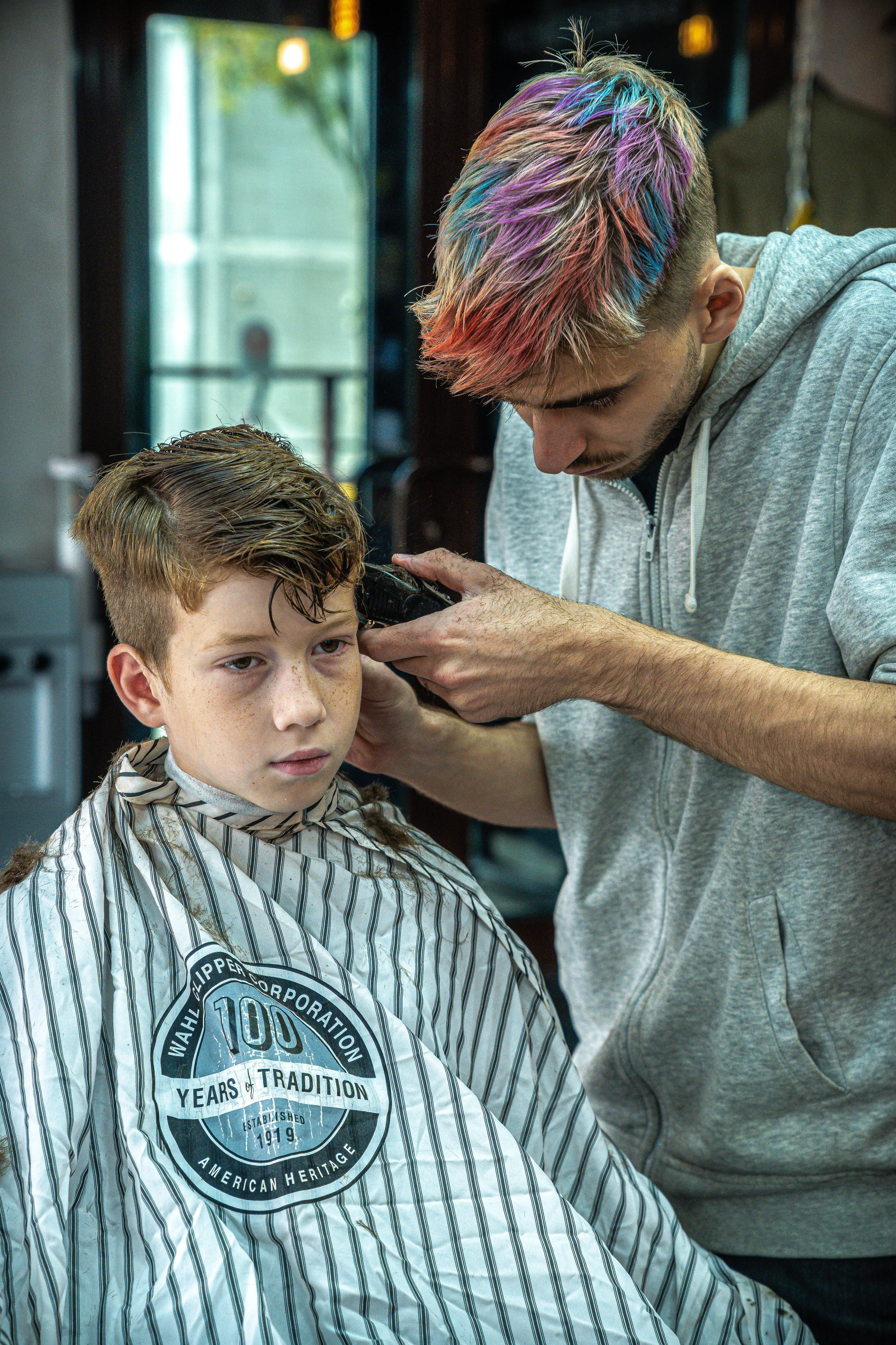   детские стрижки Барбершоп Barbershop BRITVA Преображенская