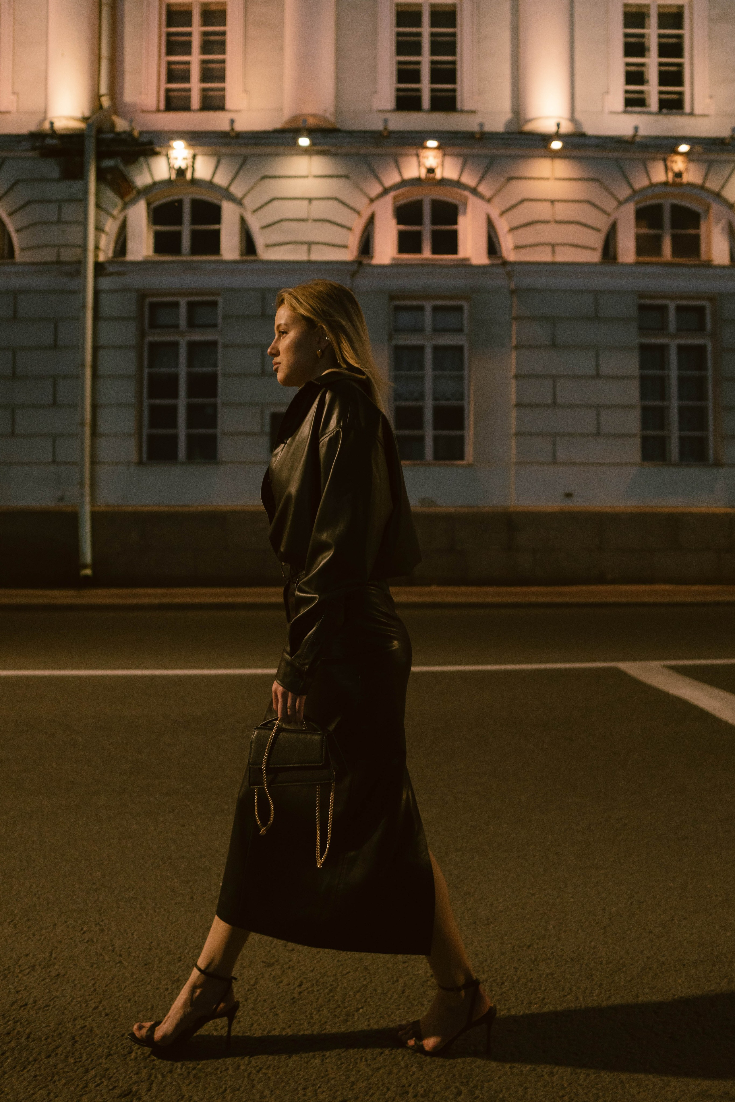 Даша и ночной Петербург. Фотограф в Санкт-Петербурге Головина Анастасия