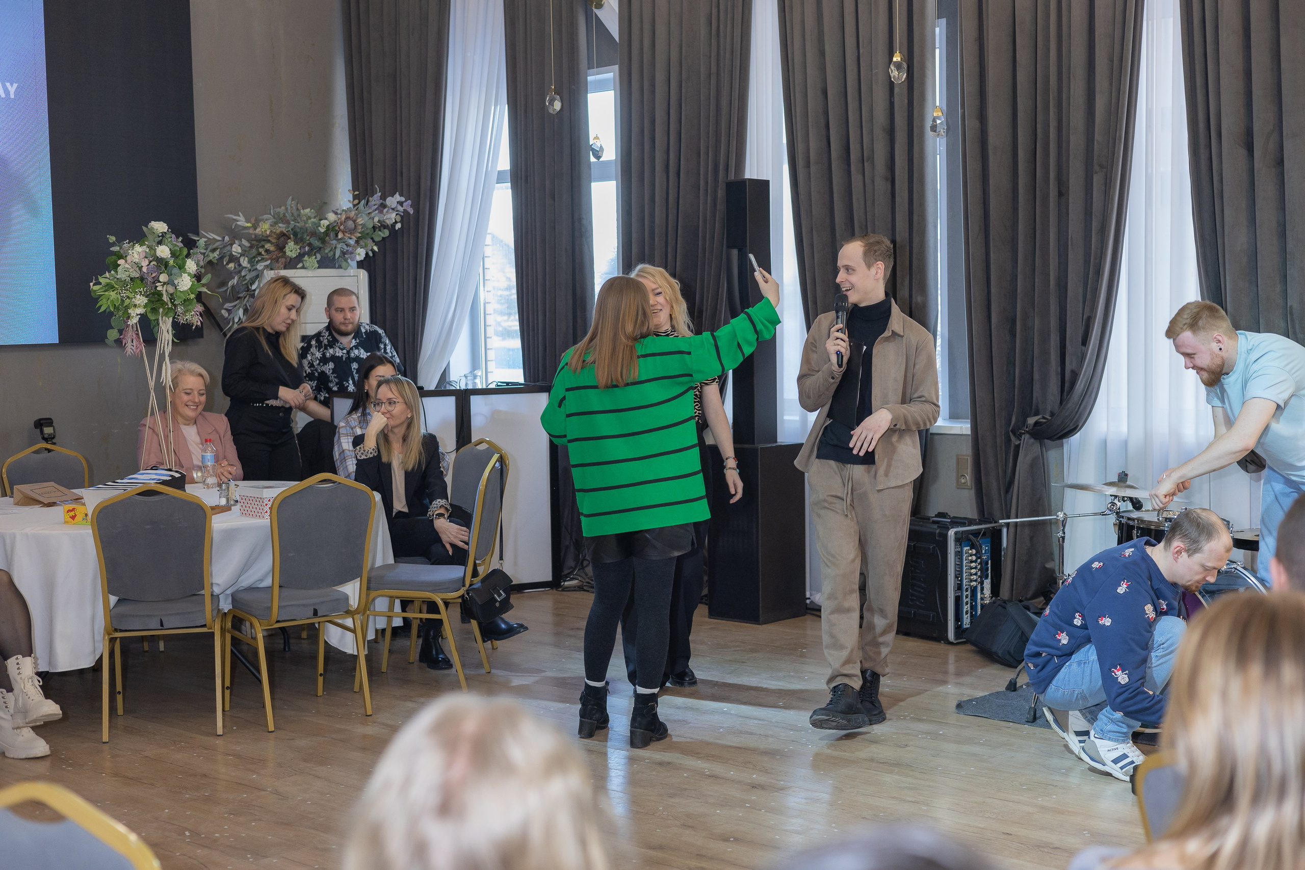 Свадебное чаепитие для молодоженов