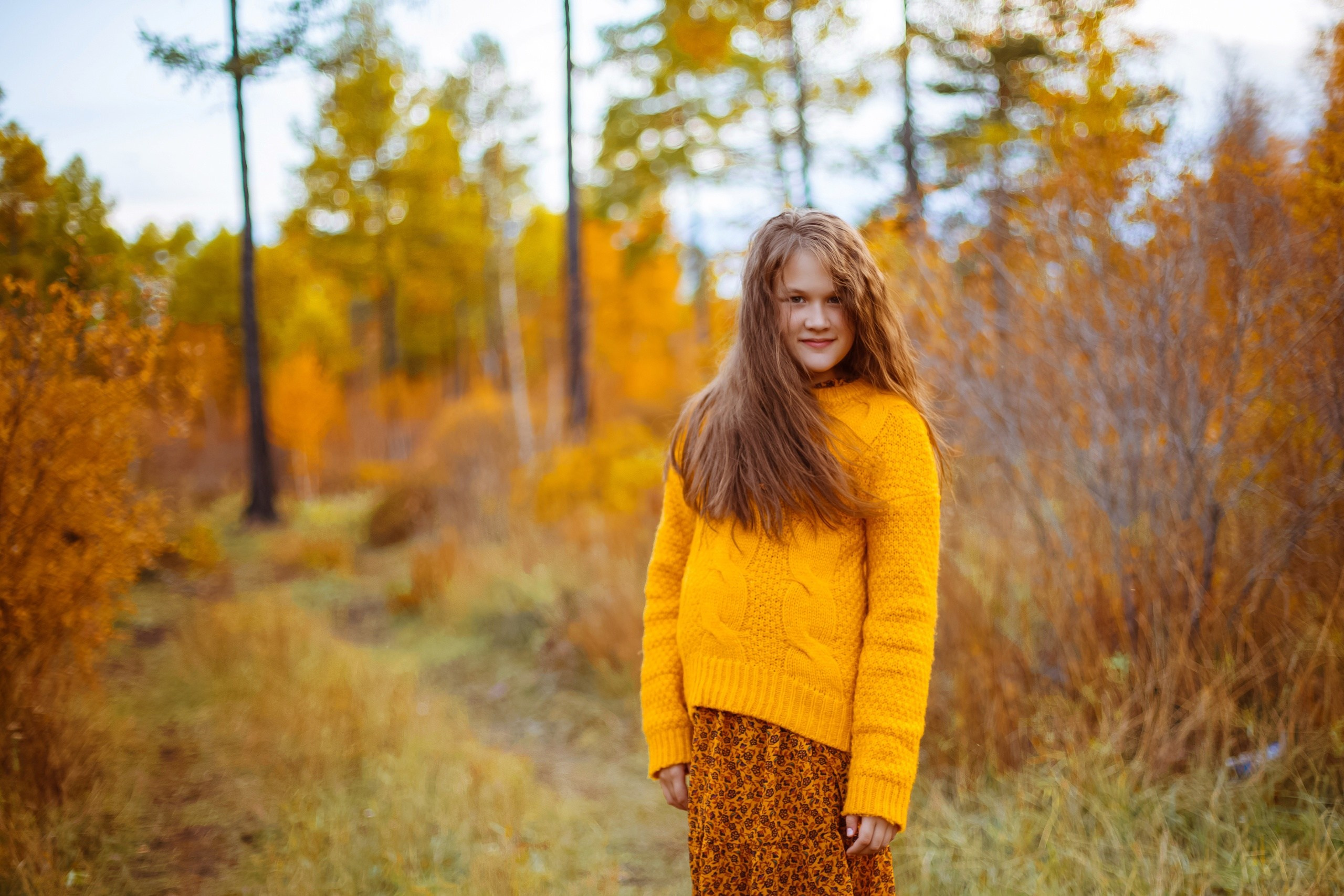 Фотопроект Золотая Осень. Фотостудия Малина в городе Улан-Удэ. Фотограф Ирина Жарникова
