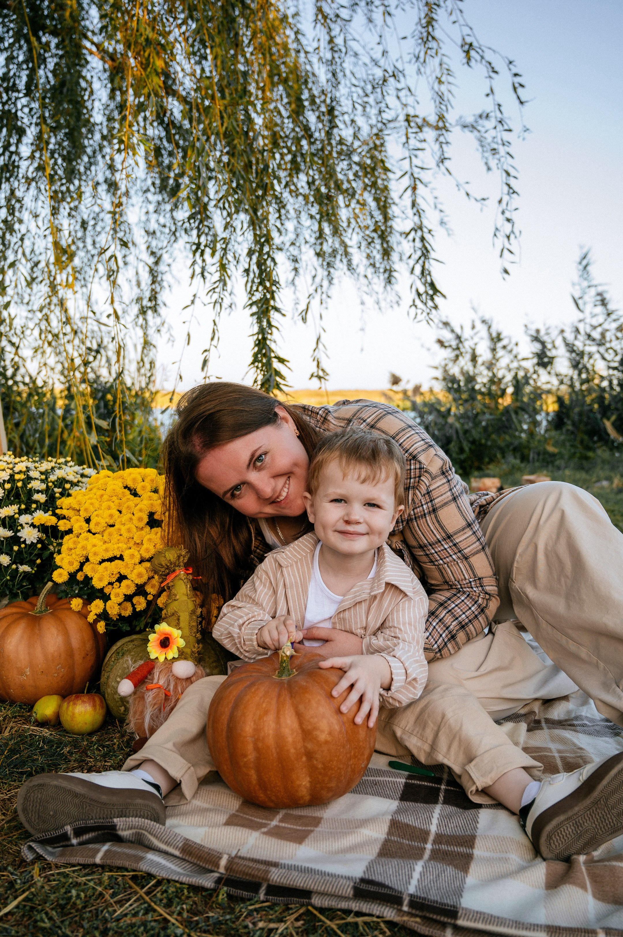 Вероника & Ярослав «Тёплая осень». Свадебный и семейный фотограф Брюховецкая Тимашевск Краснодар