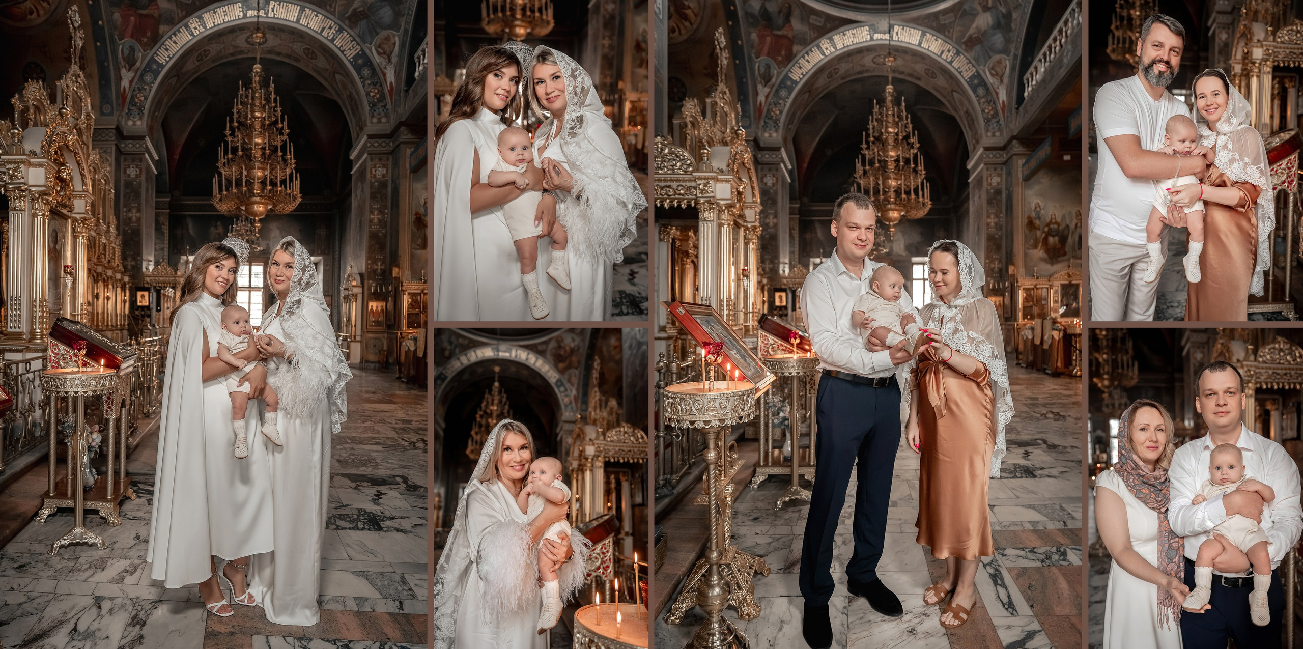 Крещение Сашеньки в Храме Воскресения Словущего в Даниловской Слободе