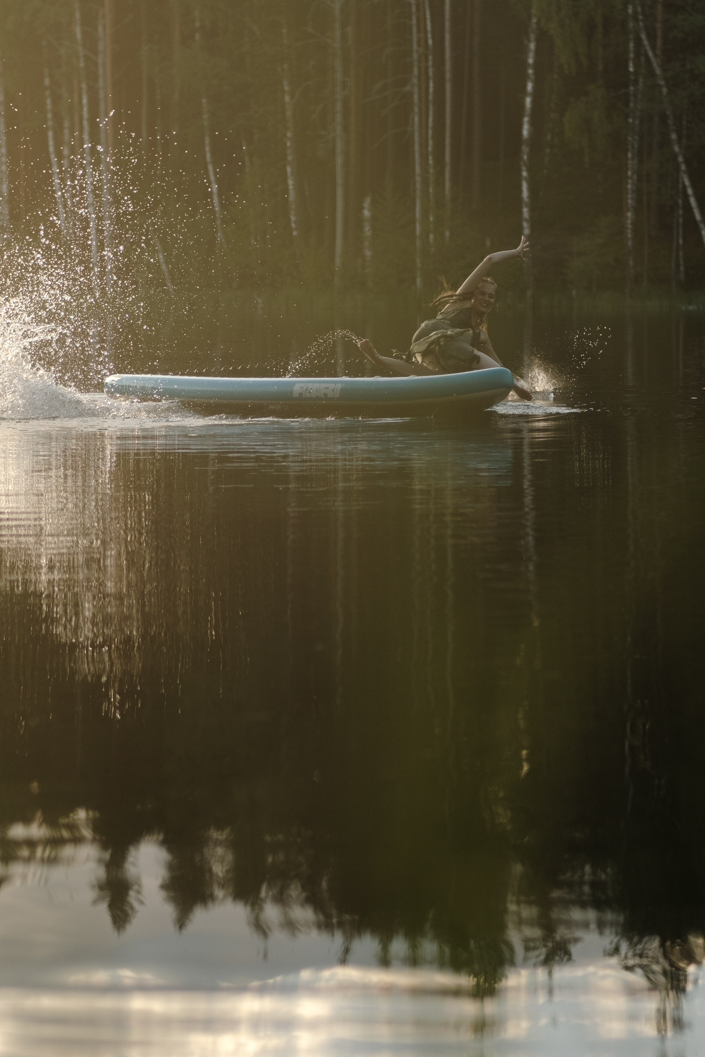Петя и Лина, на сапах. Интерьерный фотограф и видеограф в Санкт-Петербурге Вадим Балбашевский