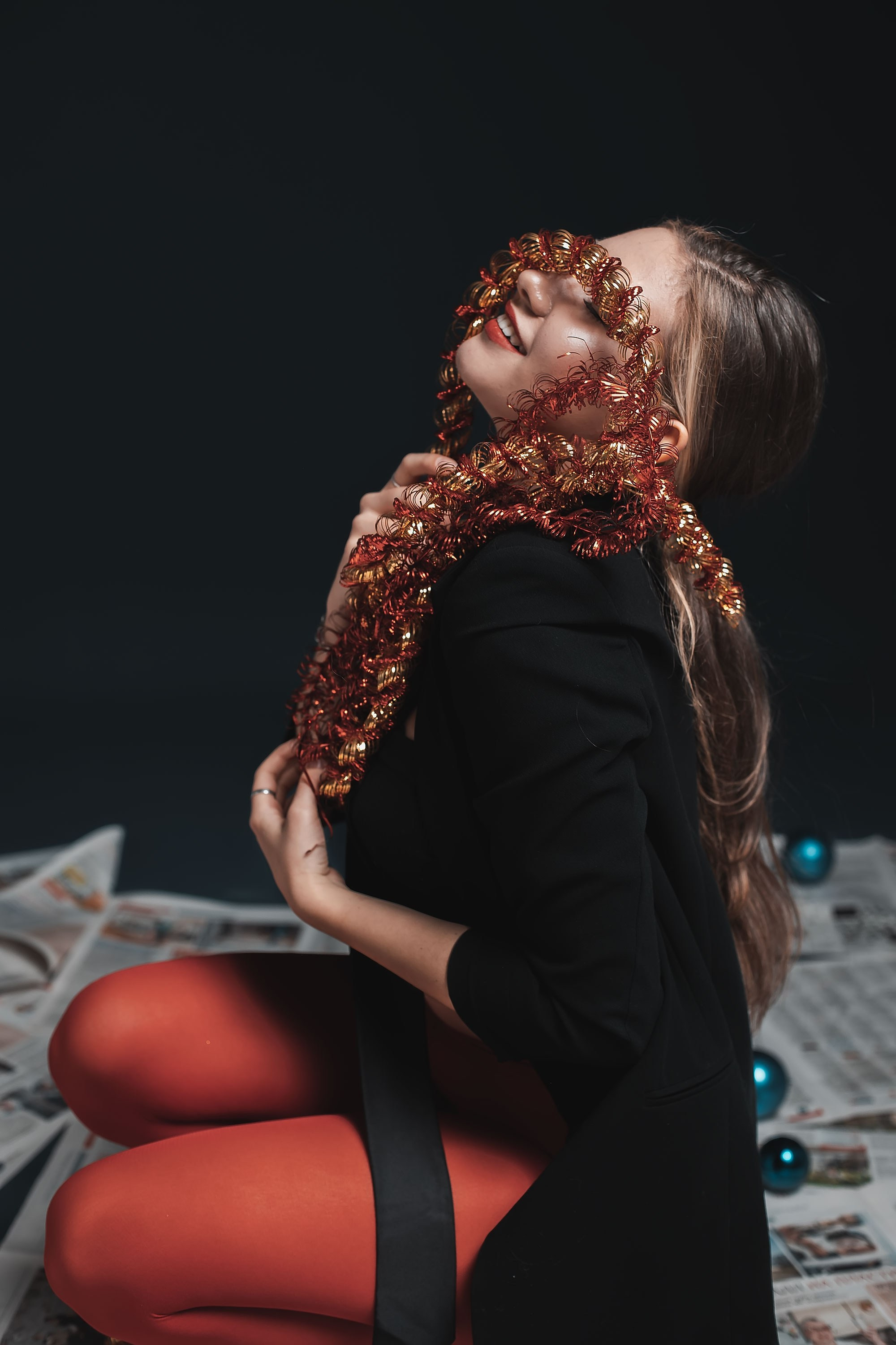 Новогодняя фотосессия Милена. Семейный, индивидуальный фотограф в Москве Ангели Марина