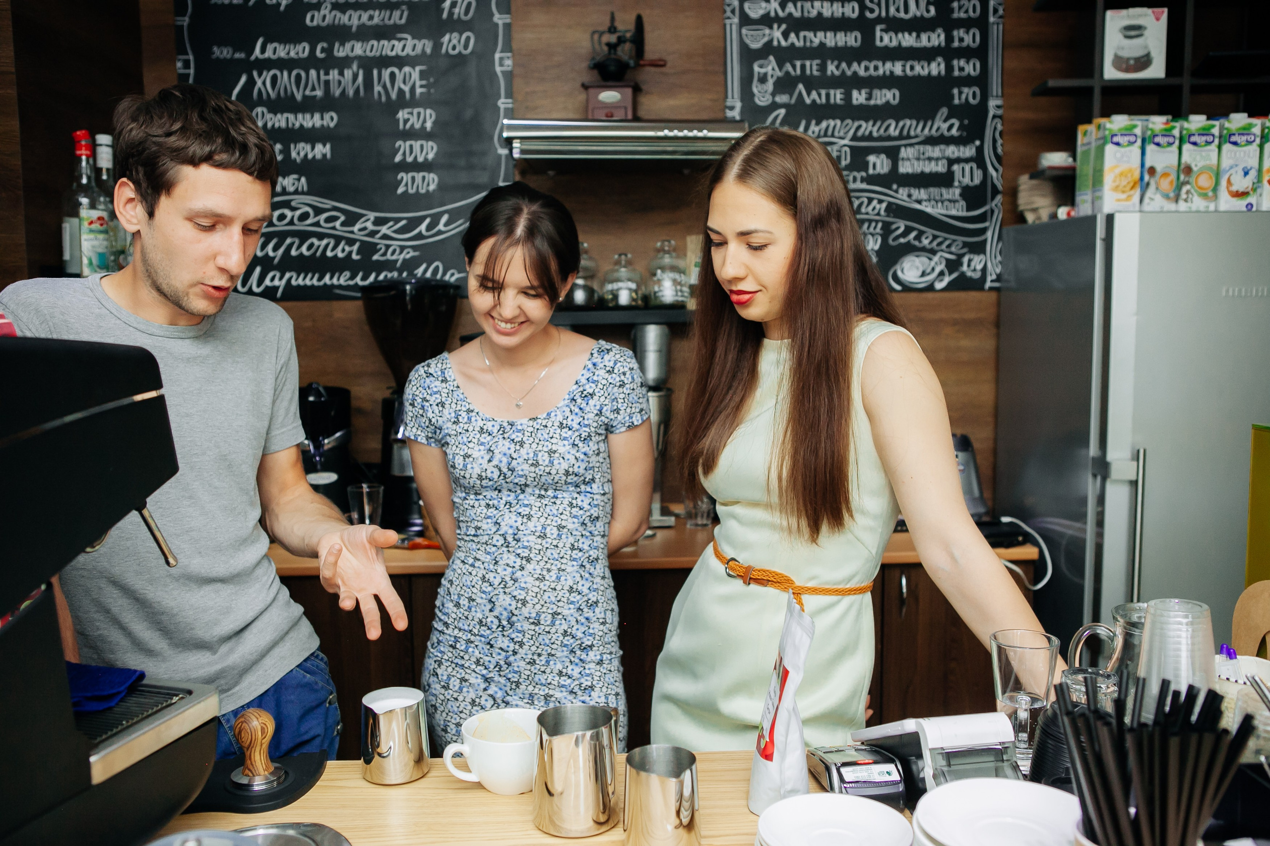 Мастер-класс по приготовлению кофе. Фотограф в Иркутске Анастасия Григорьева