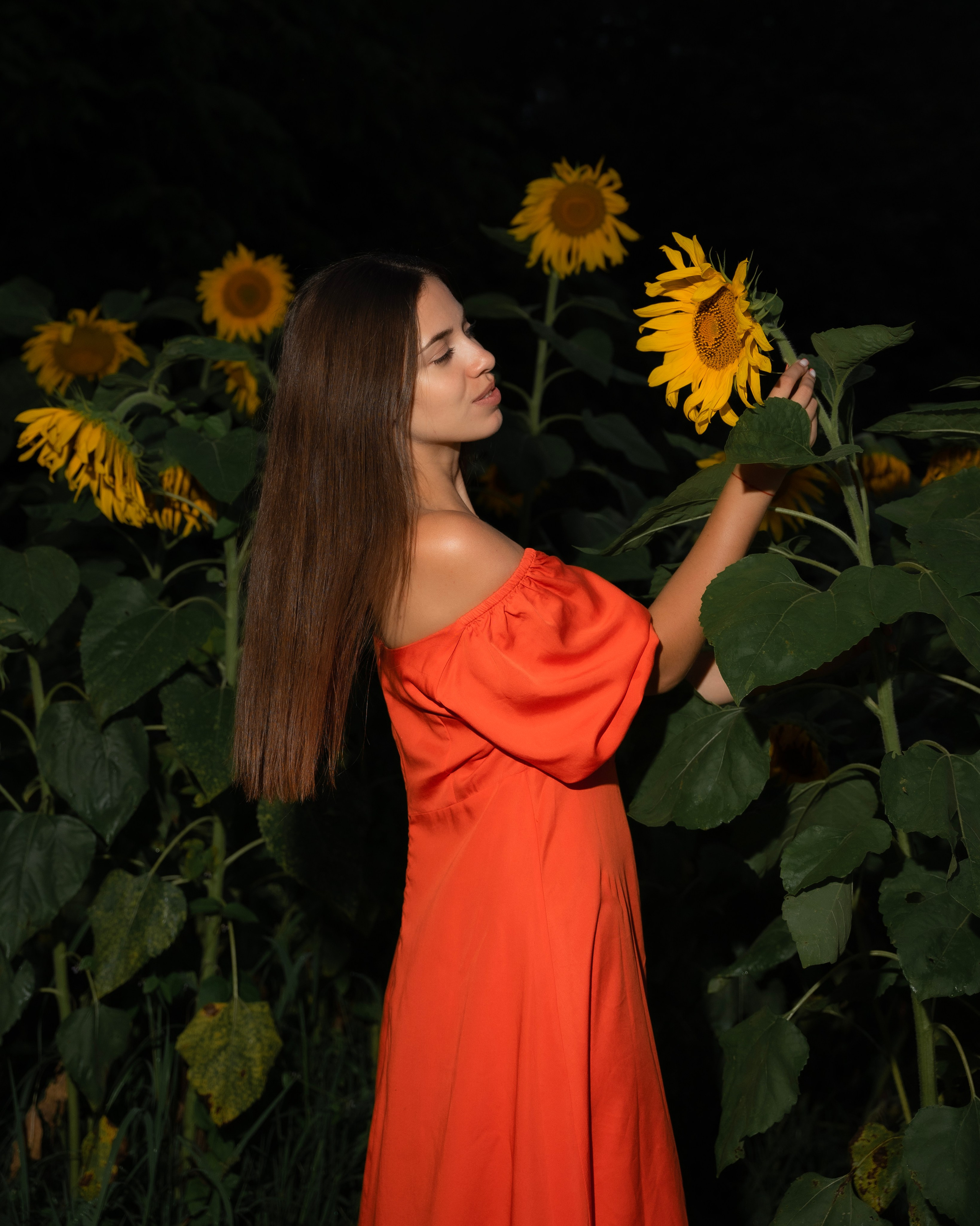 В подсолнухах. Женский, семейный фотограф в г. Уссурийске Марина Гусарова