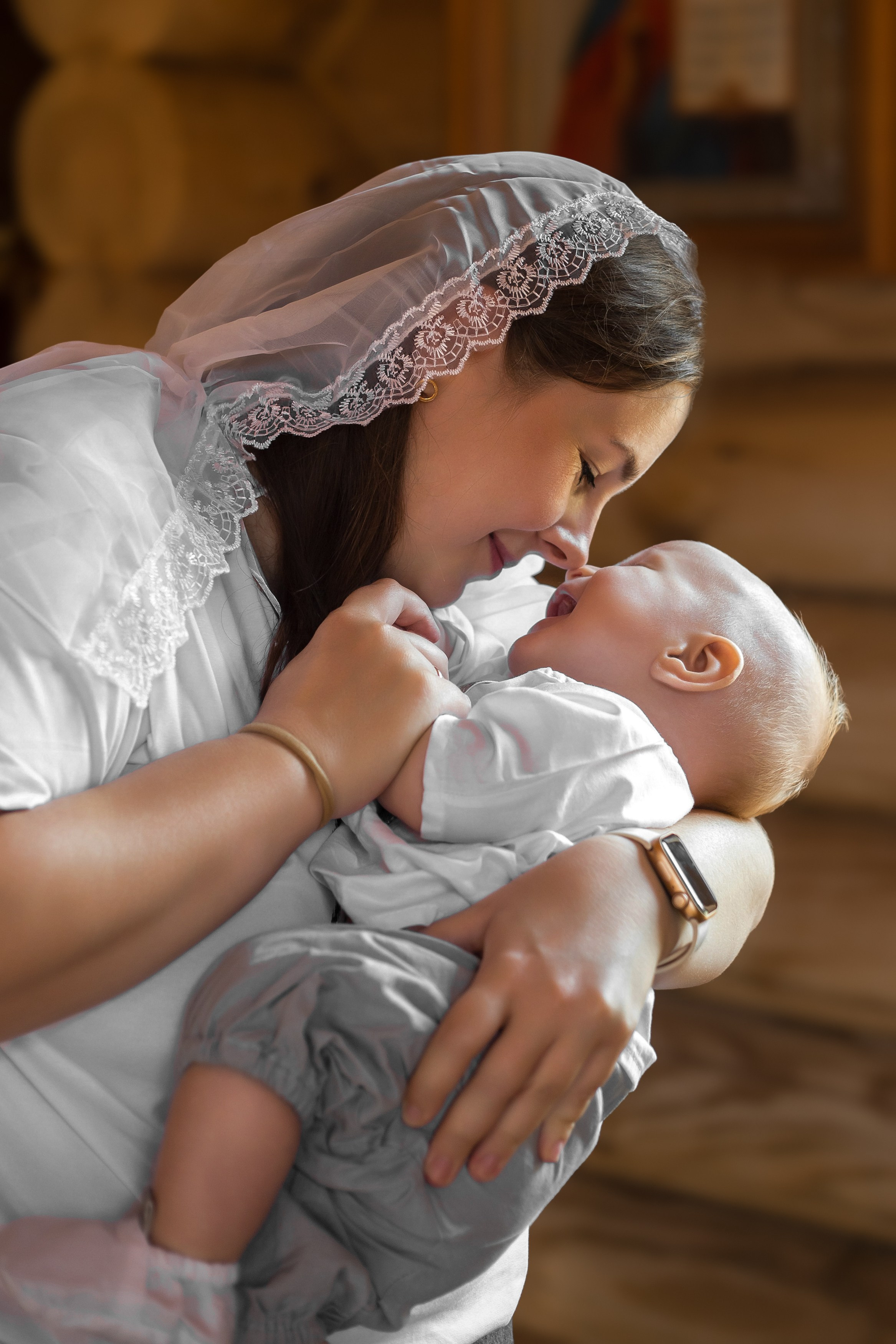 Крещение Федора. Портретный, семейный, свадебный фотограф в Брянске Маргарита Василькова