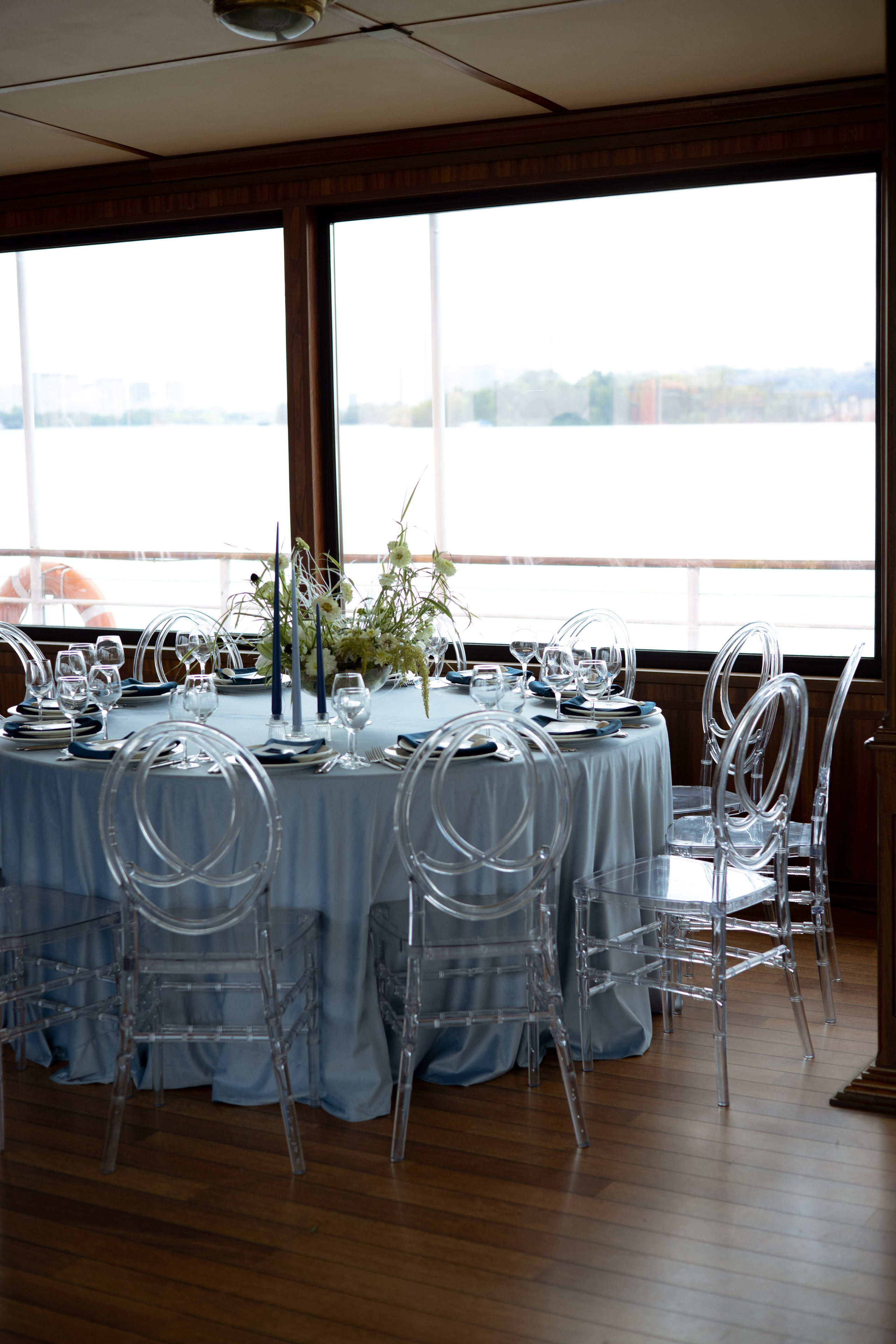 Мужской ДР. Теплоход «Императрица». Оформление свадеб, декор свадеб Вера Маркова, Москва