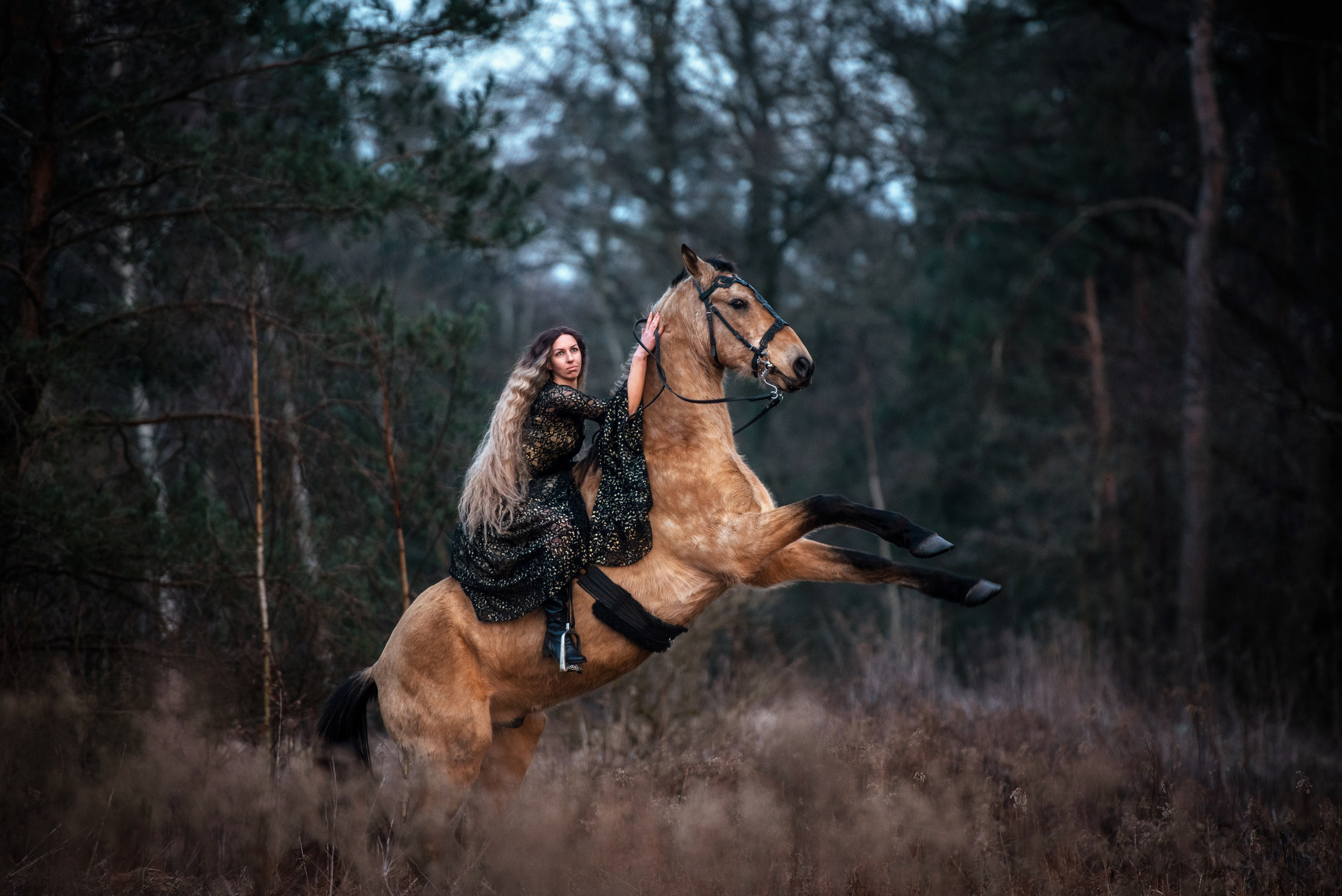 Фэнтези фотосессии Калининград. Фотограф с лошадьми в Калининграде Татьяна Ларина