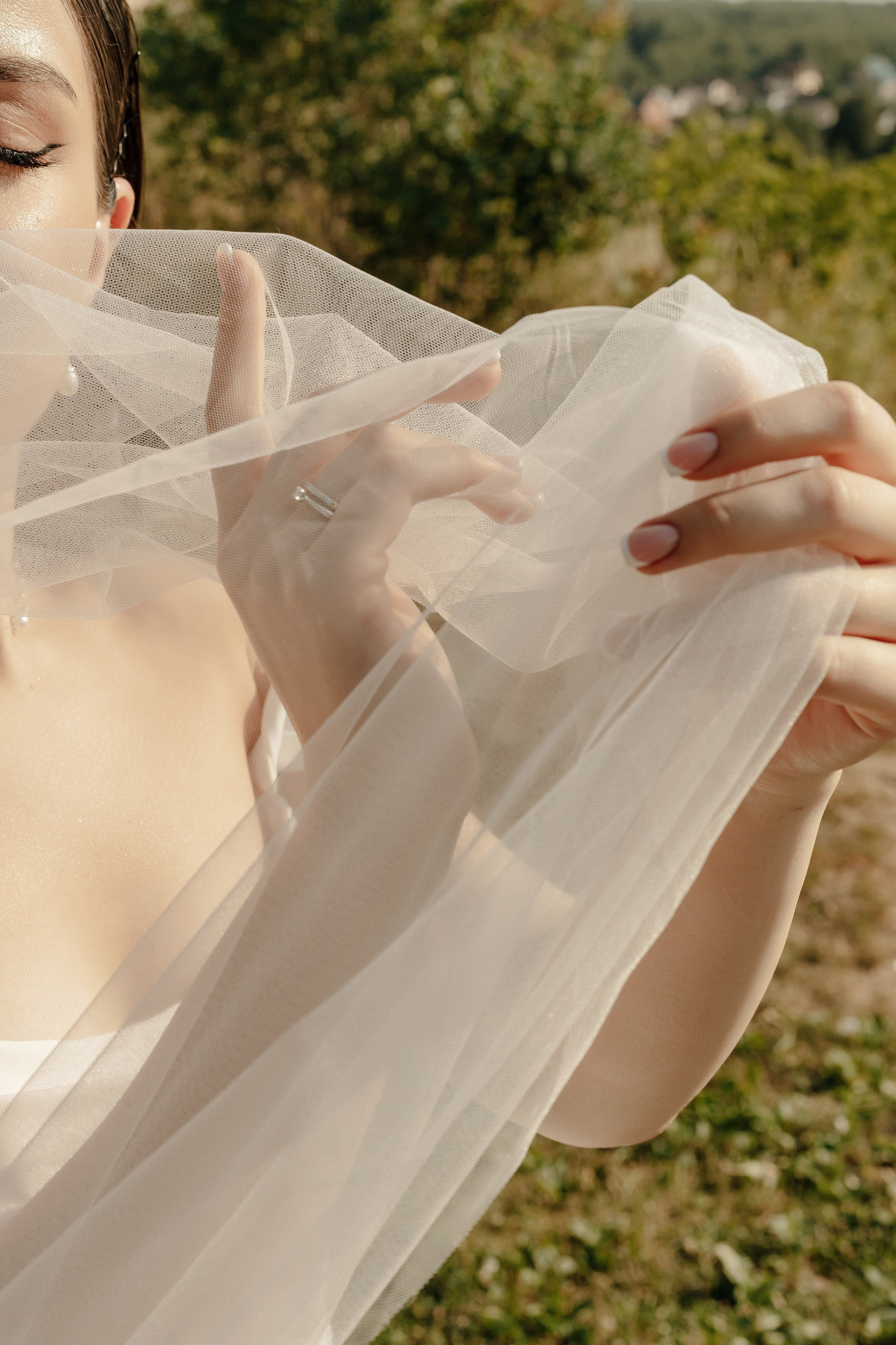 Роспись и съемка на откосе — Фатима и Кирилл. Свадебный фотограф в Нижнем Новгороде Генеральская Ира