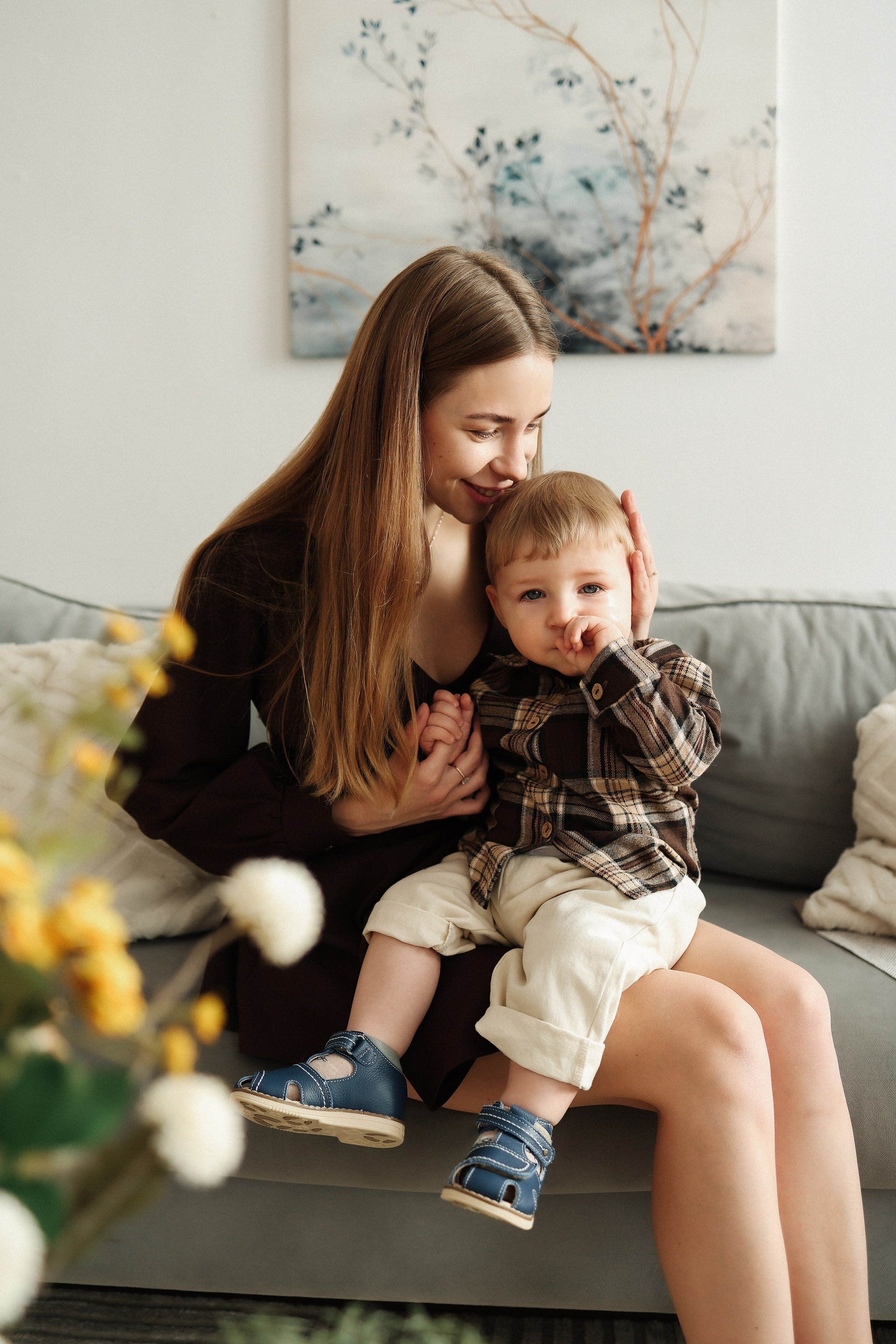Мама и малыш. Семейный и lovestory фотограф в Москве Светлана Коняхина