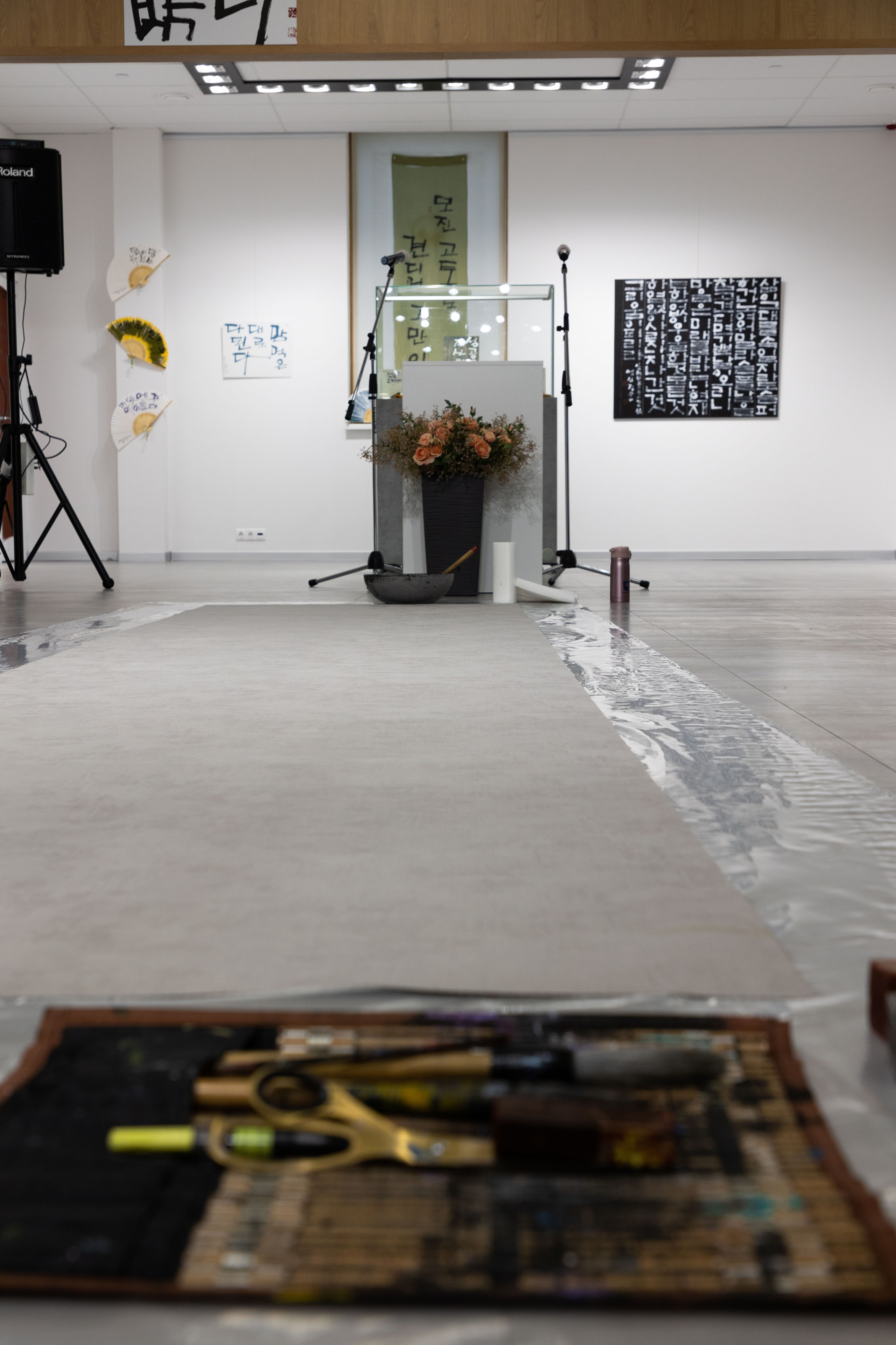 Выставка “Целительный Хангыль” в Корейском Культурном Центре. Photografer