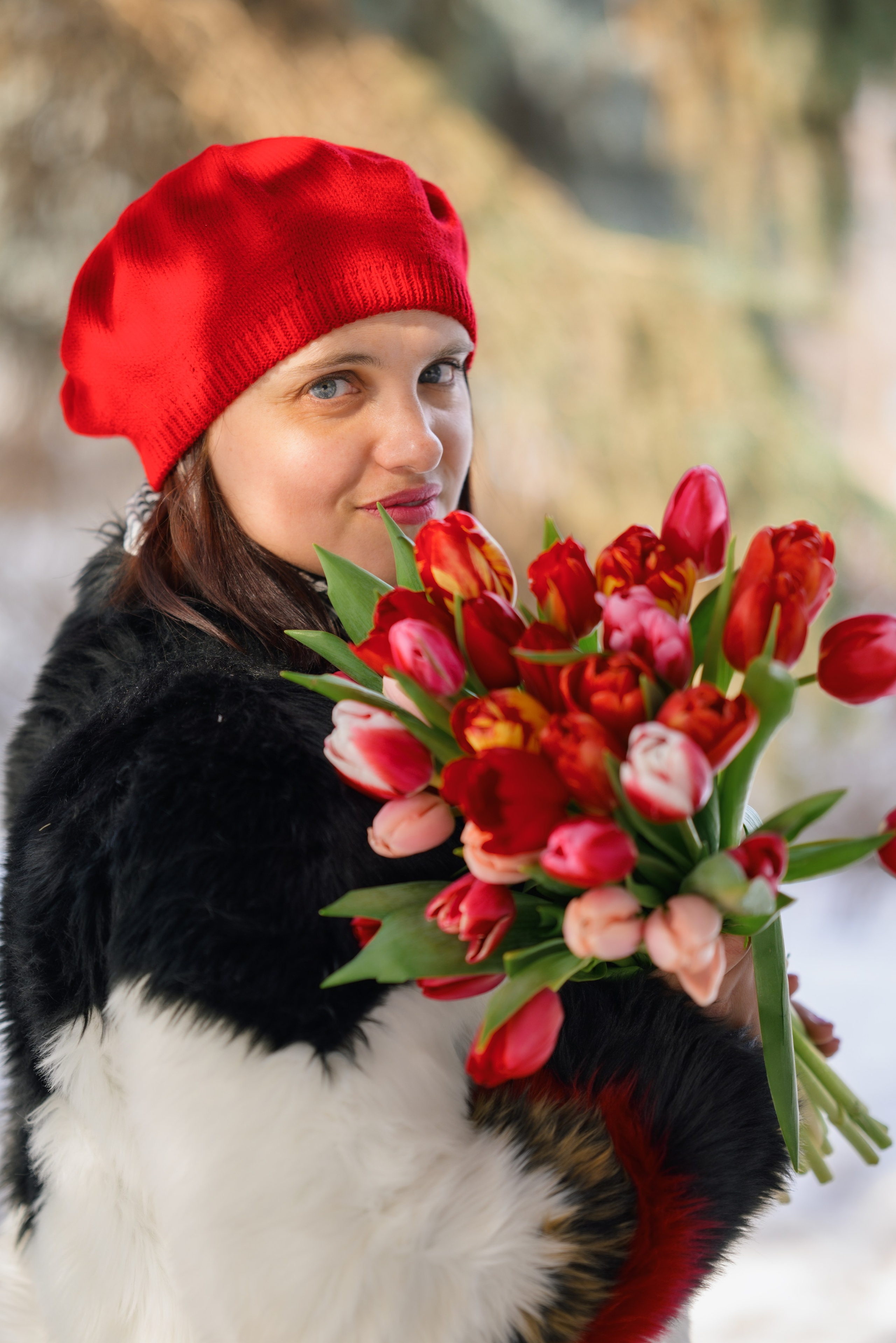 Олеся. Тюльпанная серия. Семейный и детский фотограф в Екатеринбурге Валерия Нагибина