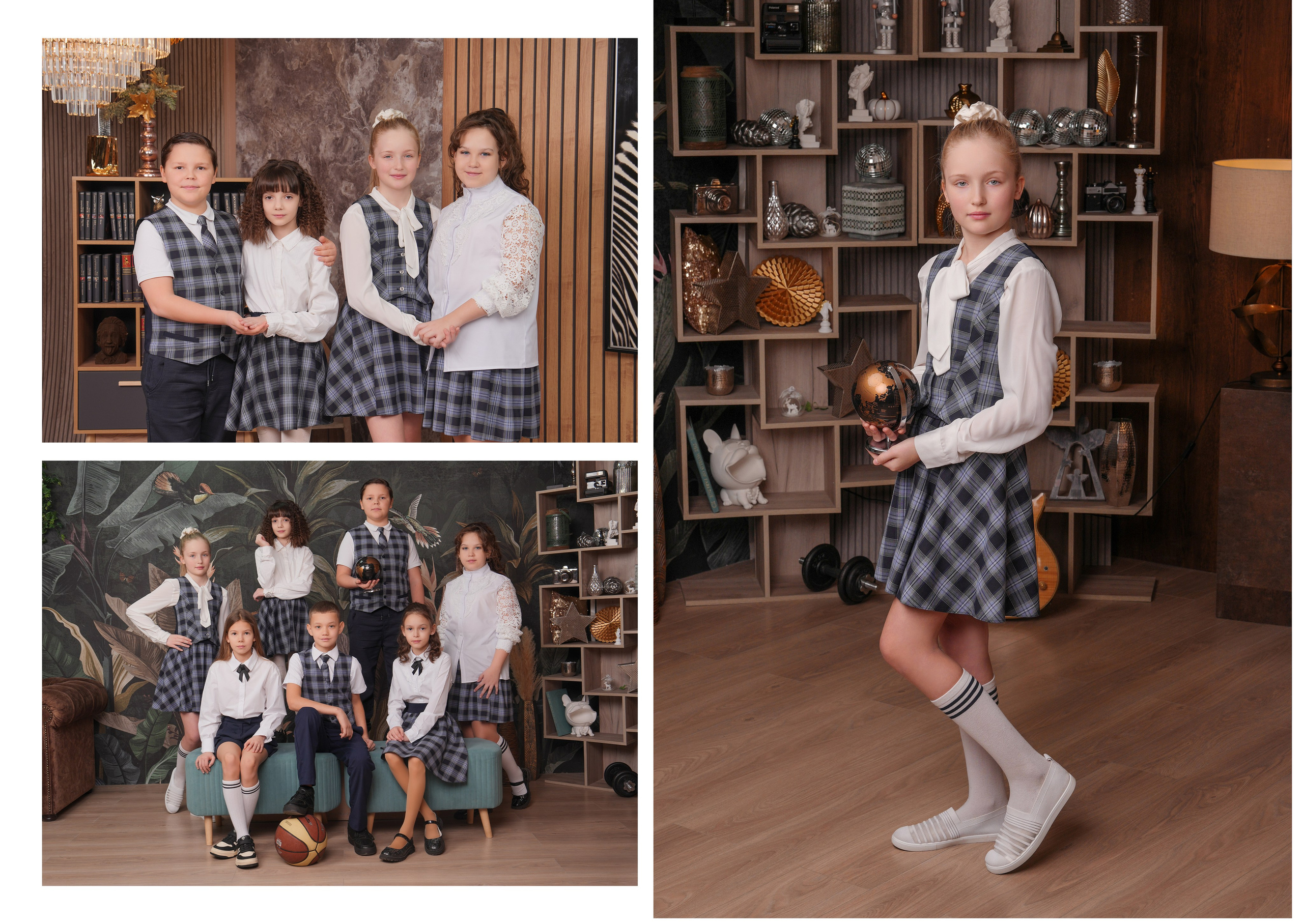 ШКОЛА 50 — 4 «В» класс. Красивый выпускной альбом в Краснодаре