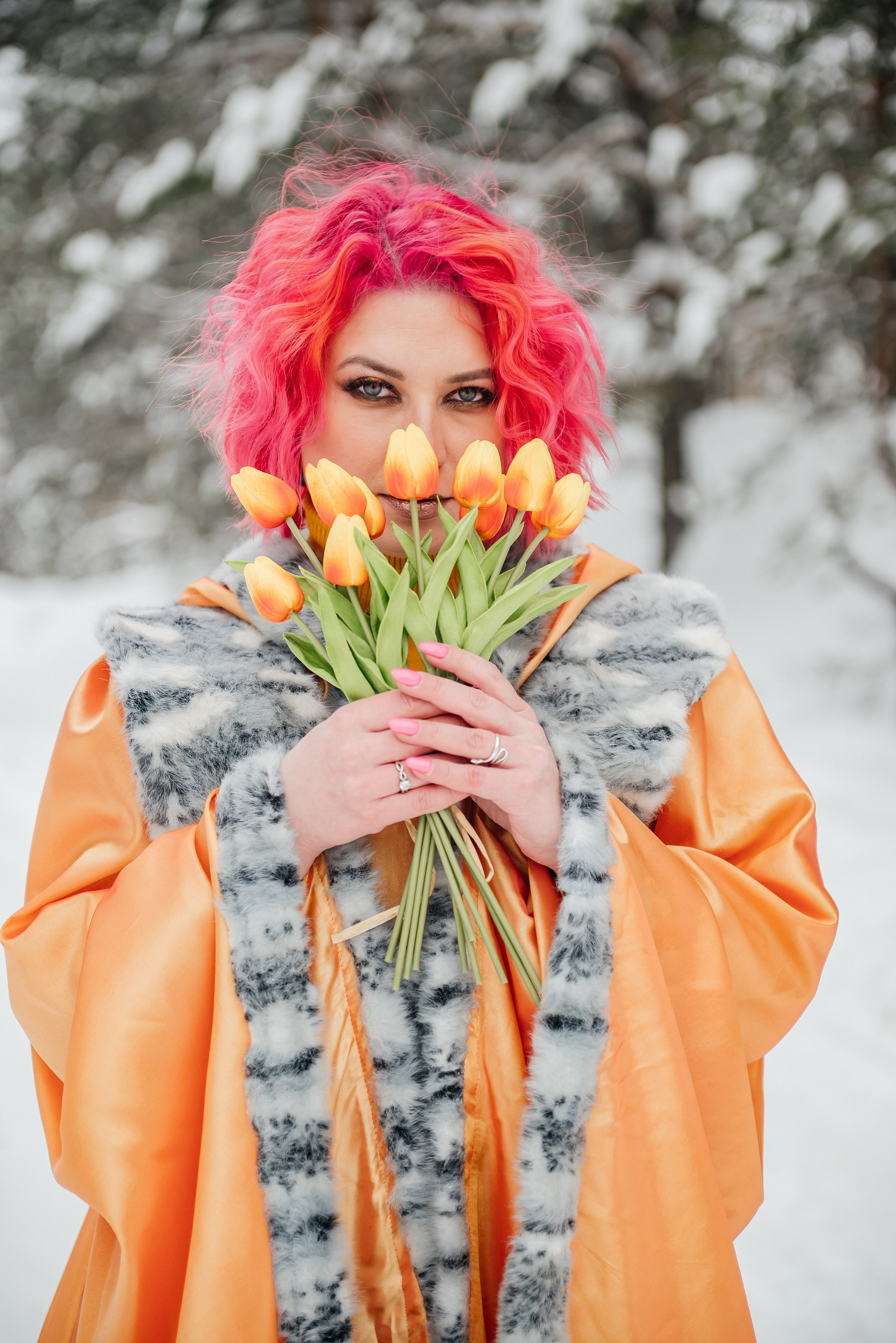 Света и тюльпаны. Свадебный и семейный фотограф в Дзержинске Екатерина Шулакова